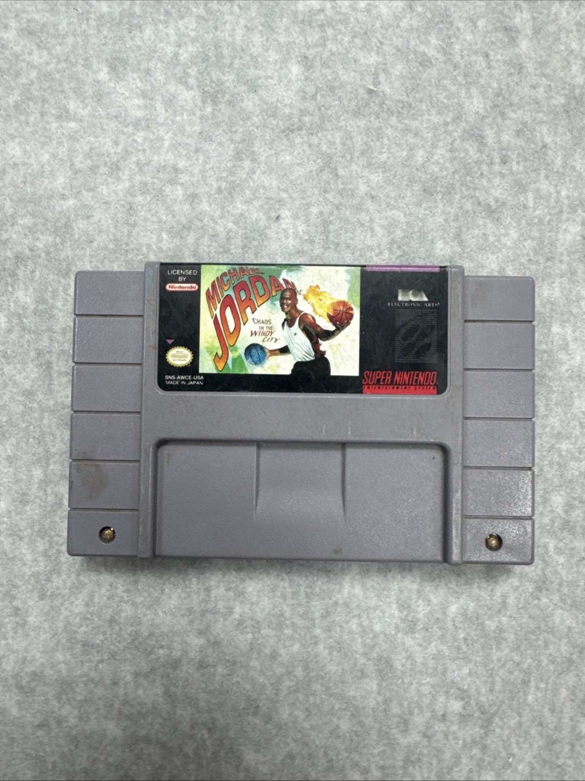 Michael Jordan: Chaos in the Windy City ; SNES Not Tested Michael Jordan: Chaos in the Windy City ; SNES Not Tested
