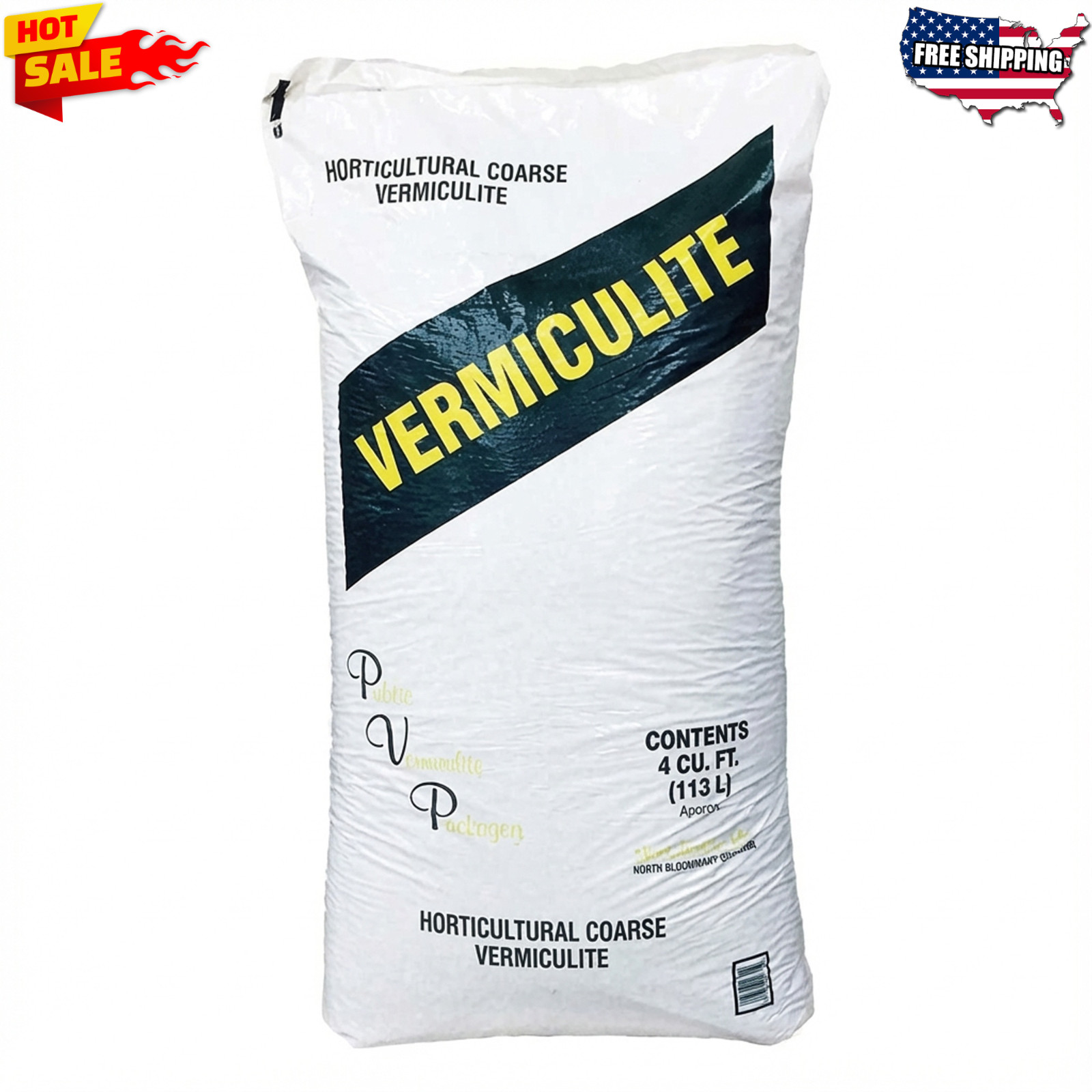 PVP Industries Horticultural Coarse Vermiculite, Natural & Odorless Mix, 4 Cu Ft PVP Industries Horticultural Coarse Vermiculite, Natural & Odorless Mix, 4 Cu Ft