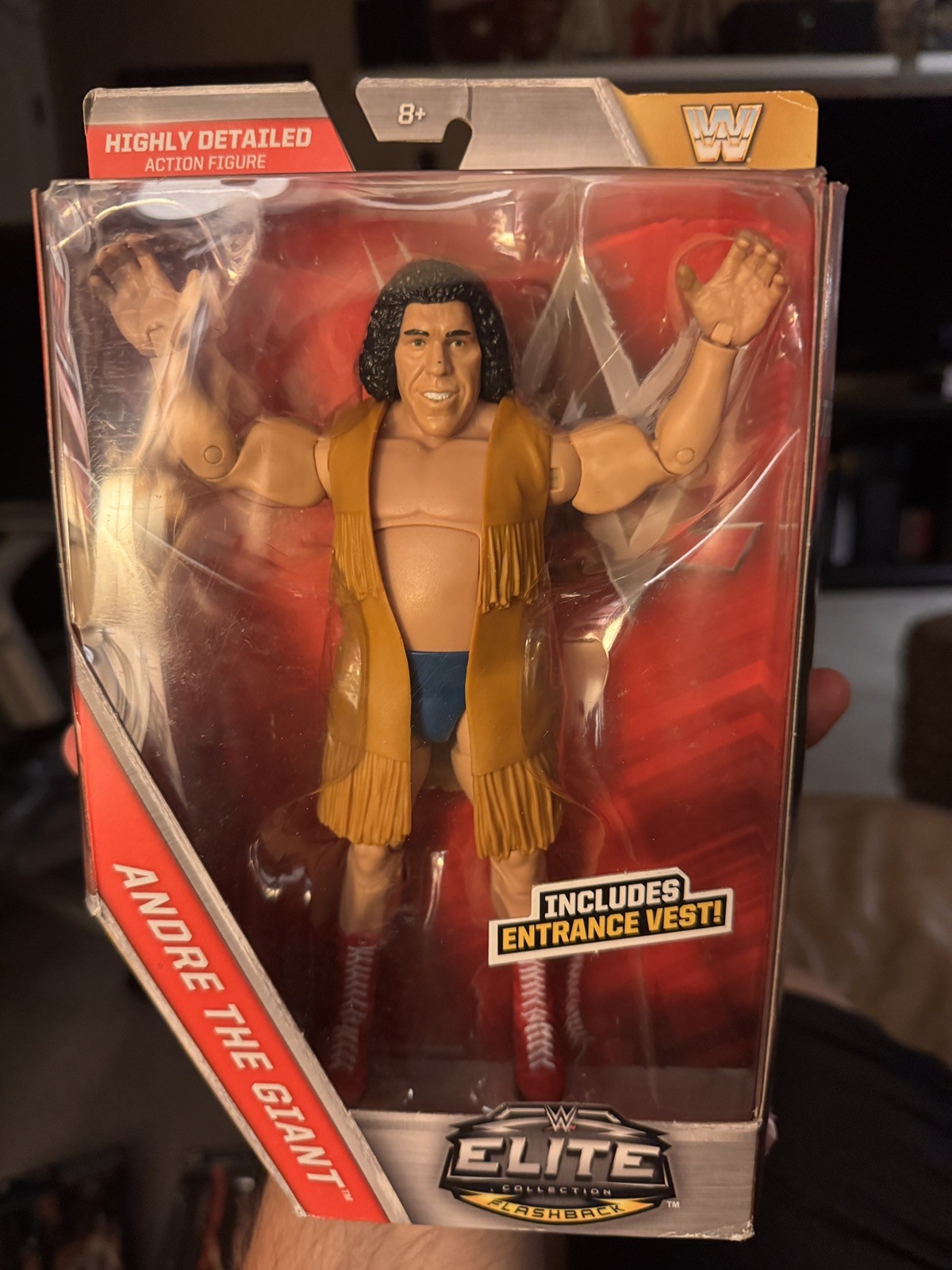 WWE Mattel Elite Flashback Andre the Giant Wrestling Figure WWF Amazon Exclusive WWE Mattel Elite Flashback Andre the Giant Wrestling Figure WWF Amazon Exclusive