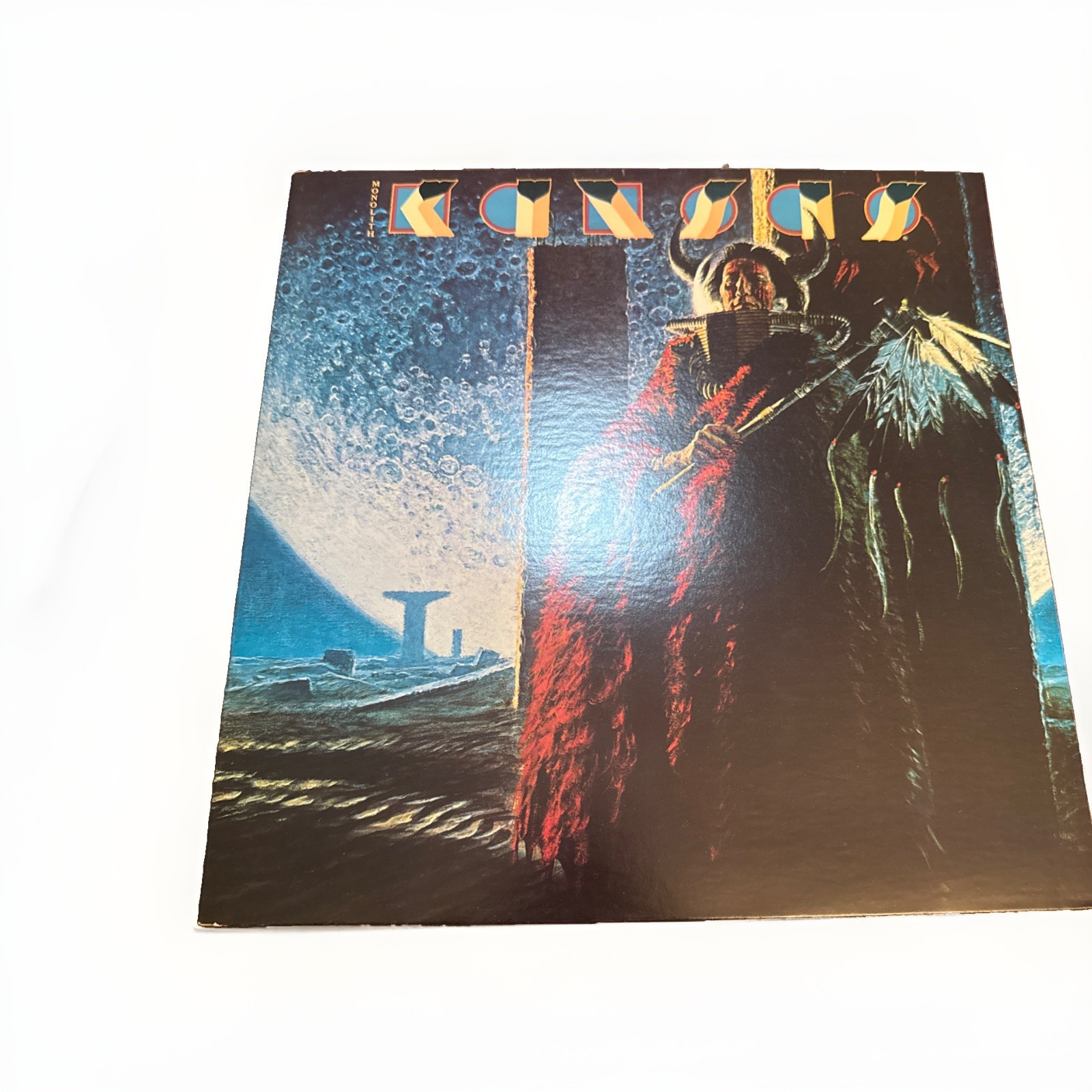 Kansas Monolith Vinyl LP 1979 1st Press Kirshner Sterling Ex-NM Album Kansas Monolith Vinyl LP 1979 1st Press Kirshner Sterling Ex-NM Album