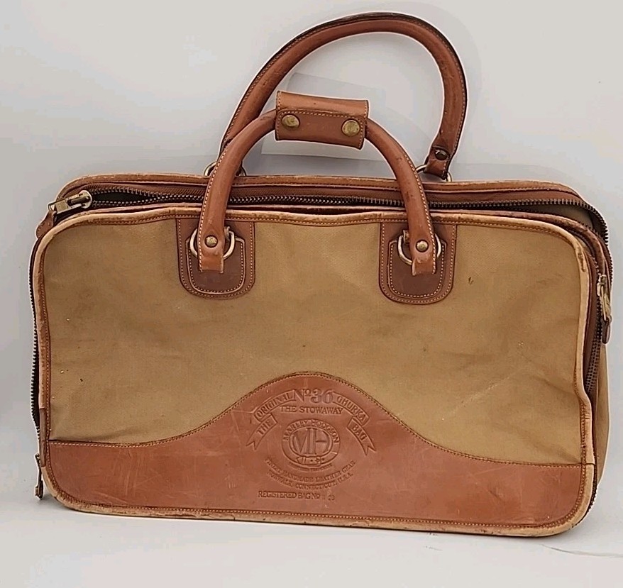 Vintage No. 36 Ghurka Marley Hodgson Tan Canvas/Leather The Stowaway Vintage No. 36 Ghurka Marley Hodgson Tan Canvas/Leather The Stowaway