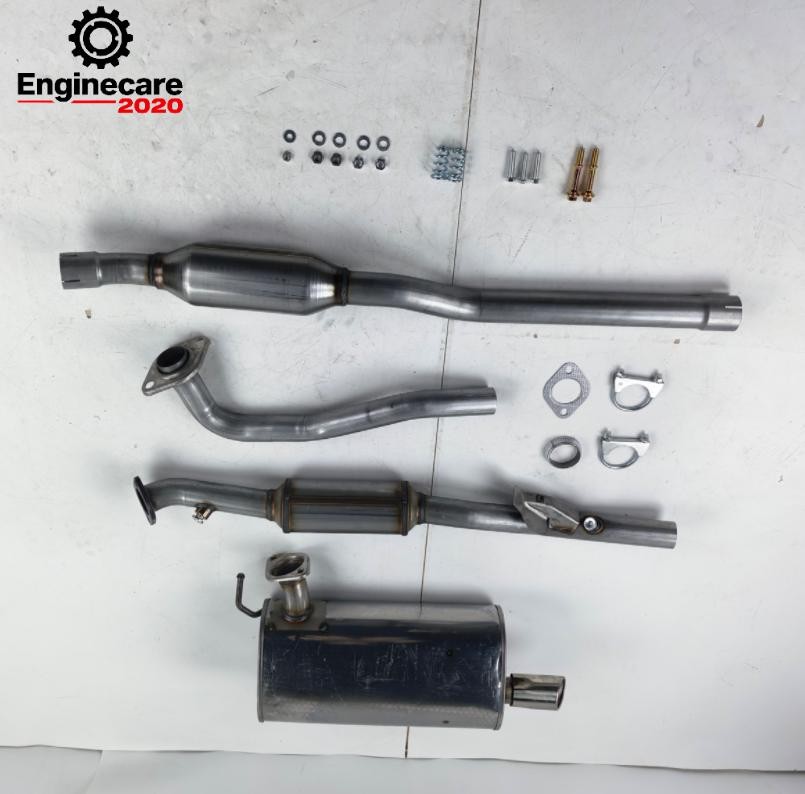 For 2008 2009 Mitsubishi Outlander 2.4L AWD Muffler, Resonator & Converter Kit