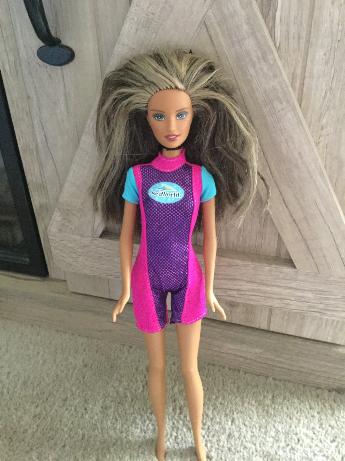 2010 Mattel Barbie I Can Be SeaWorld Trainer #N4886 Barbie Doll Wetsuit Only 2010 Mattel Barbie I Can Be SeaWorld Trainer #N4886 Barbie Doll Wetsuit Only