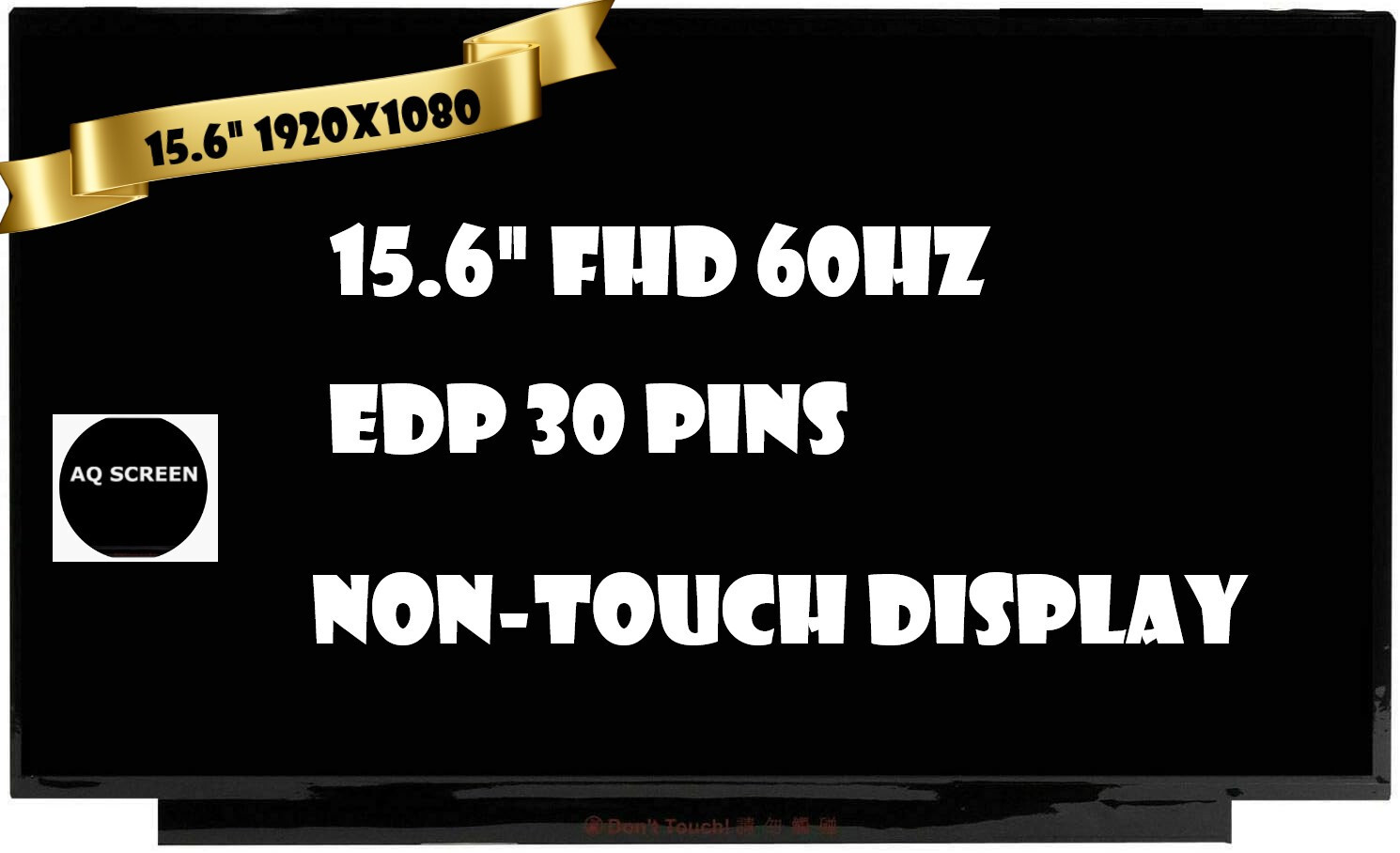 Lenovo FRU 5D10W73207 BOE NT156FHM-N43 V8.0 IPS FHD 1920x1080 Matte LCD Screen