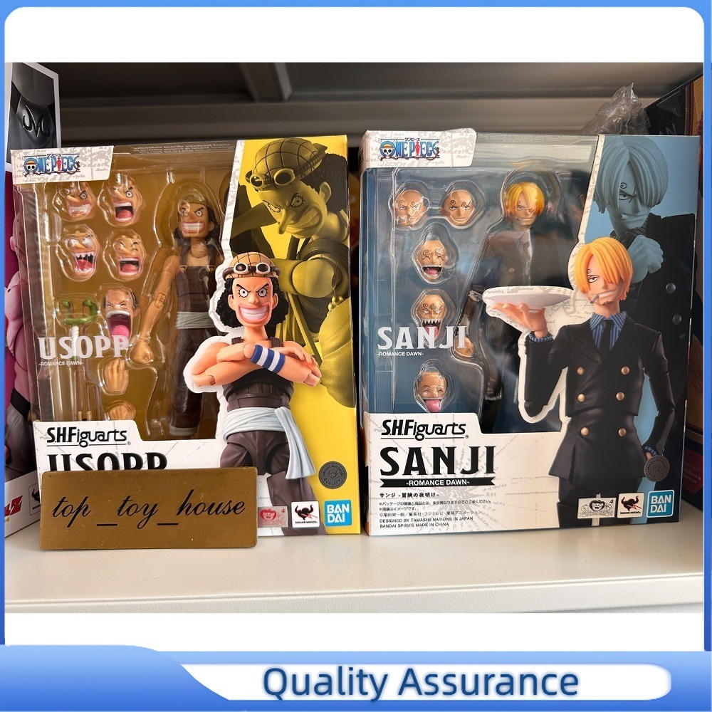 1PCS Bandai S.H.Figuarts One Piece Sanji & Usopp Set of 2 ROMANCE DAWN Action F