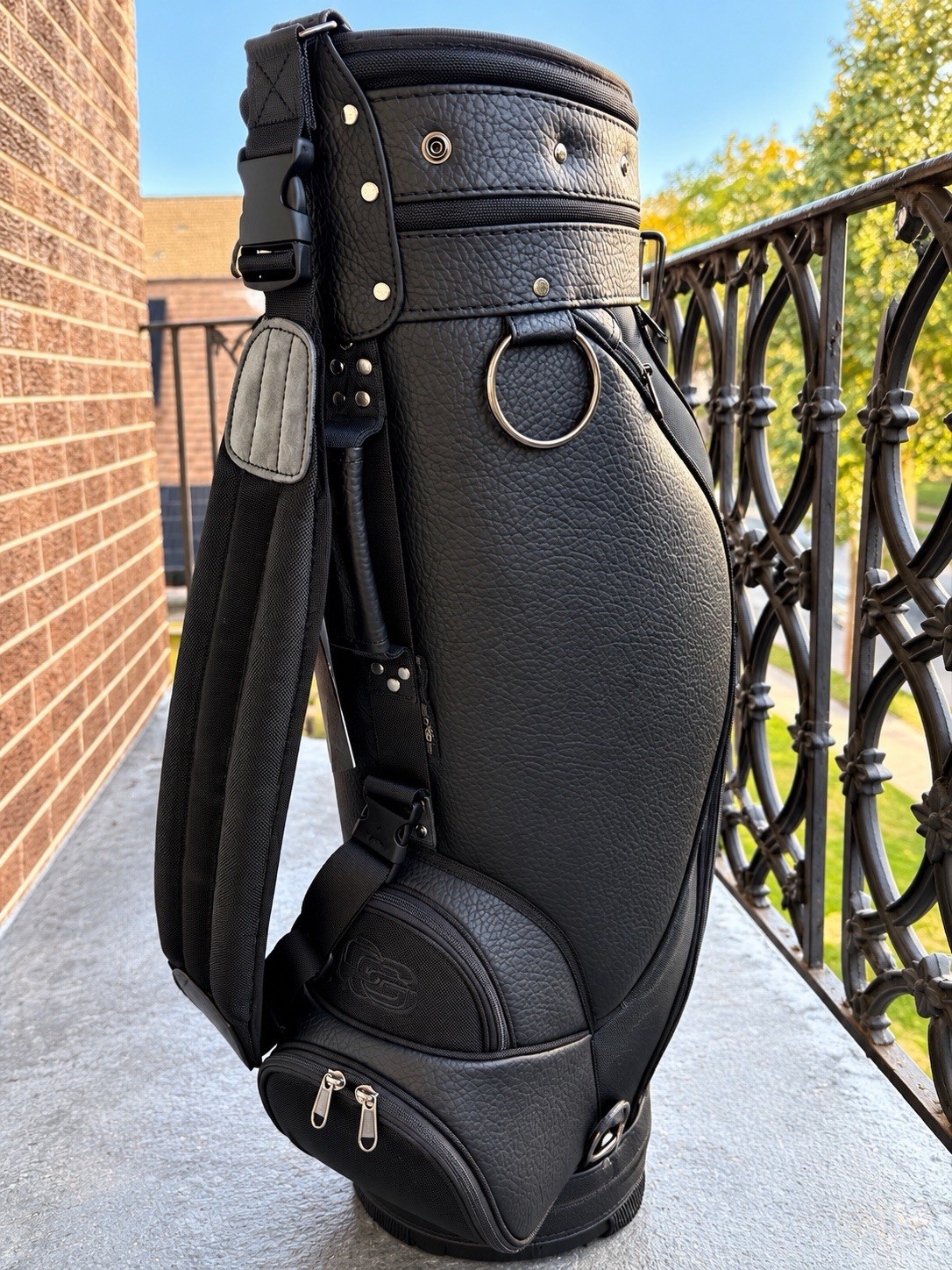 Club Glove FCO Luxury Cart Golf Bag Jim Beam Black Made In USA NWT New Tags Club Glove FCO Luxury Cart Golf Bag Jim Beam Black Made In USA NWT New Tags