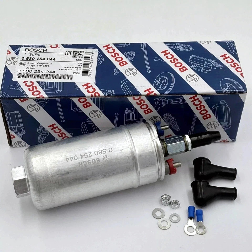 NEW 0580254044 GENUINE Bosch 044 Universal Inline External Fuel Pump 300lph E85