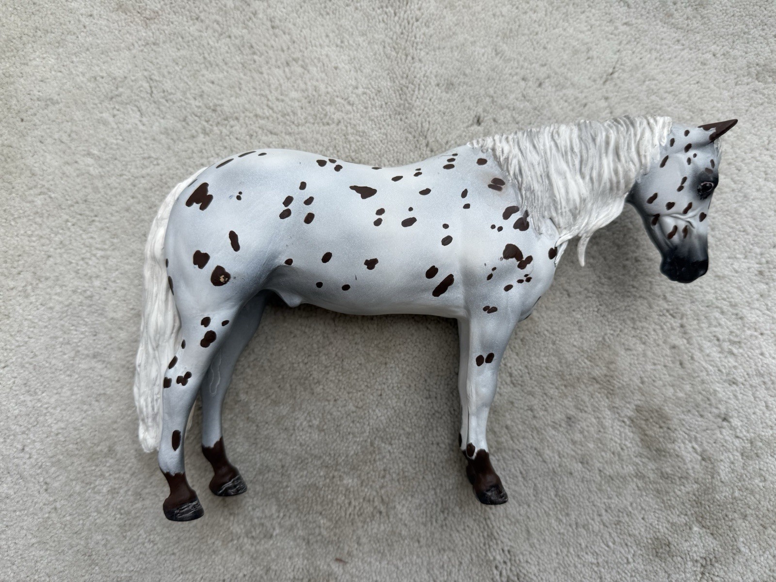 Drastic OOAK Custom Breyer Quarter Horse Leopard Appaloosa Lady Phase? Ideal? Drastic OOAK Custom Breyer Quarter Horse Leopard Appaloosa Lady Phase? Ideal?