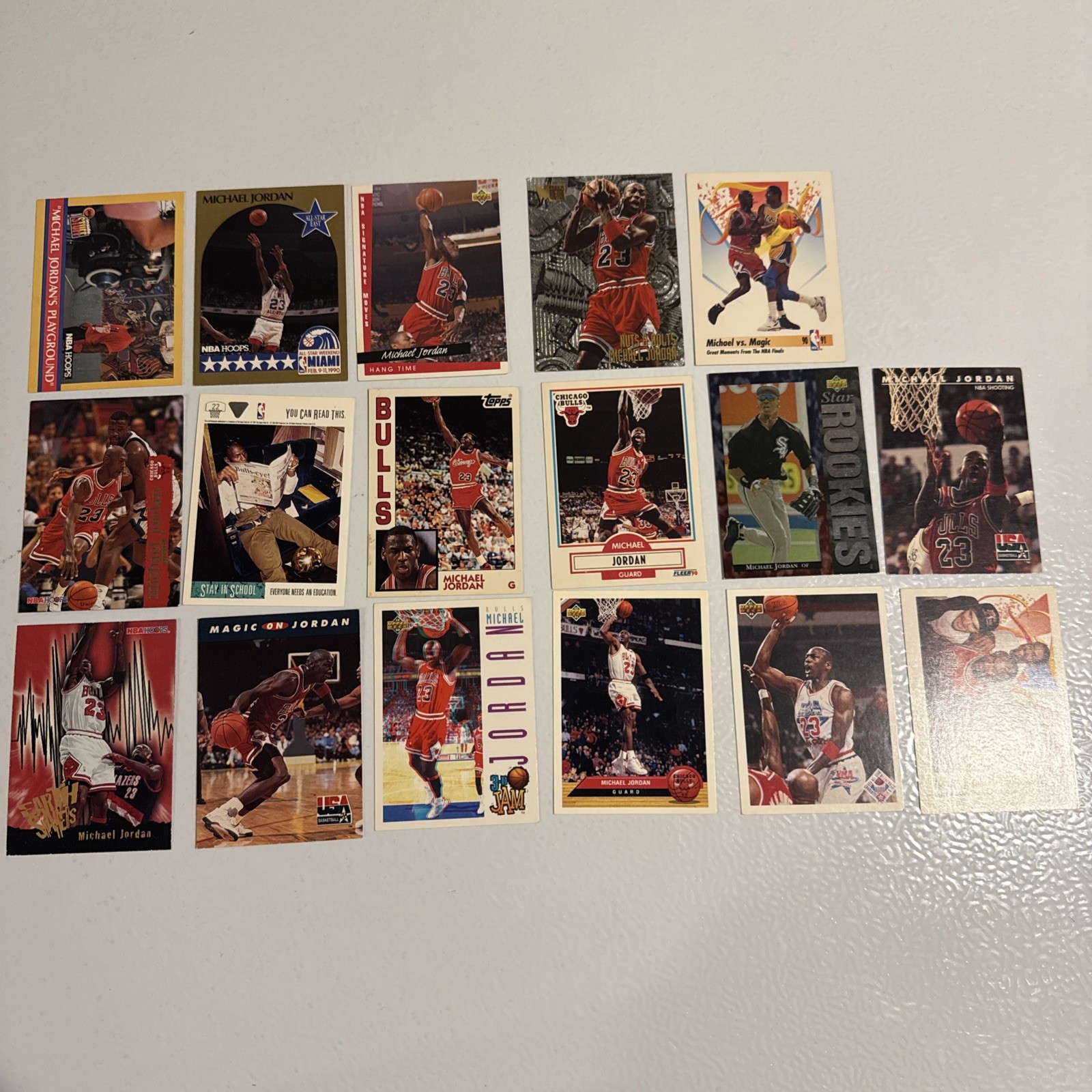 Micheal Jordan Card Lot 17 Cards Nuts & Bolts ++ Micheal Jordan Card Lot 17 Cards Nuts & Bolts ++