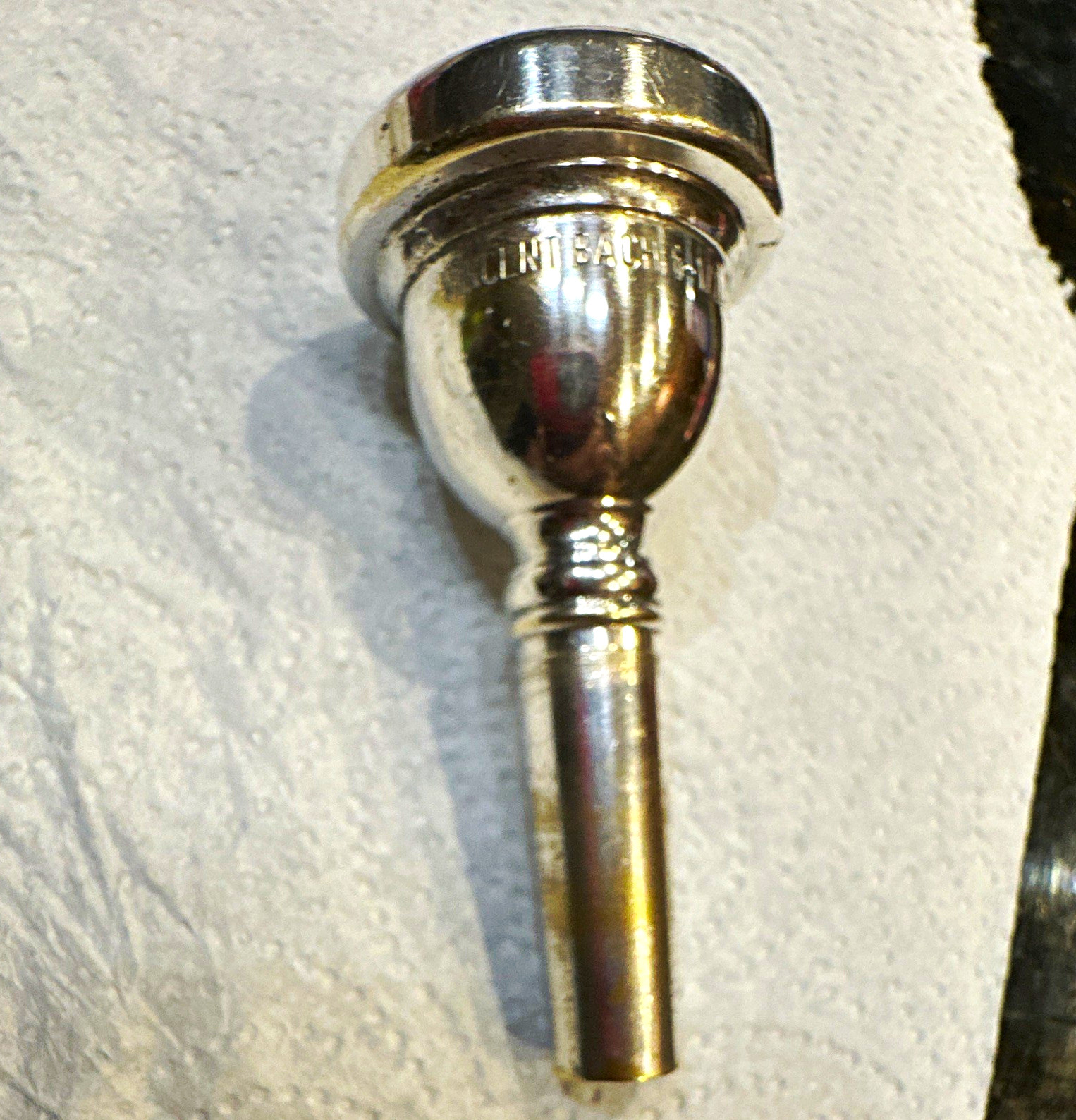 Vincent Bach 6 1/2AL Trombone Mouthpiece Silver Plated Small Shank Vincent Bach 6 1/2AL Trombone Mouthpiece Silver Plated Small Shank