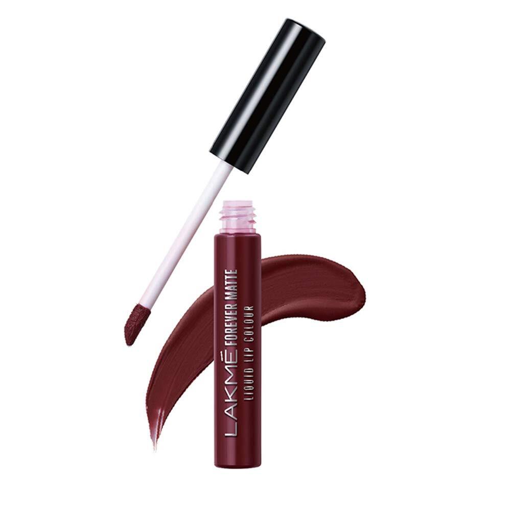 Lakme Forever Matte Liquid Lip Colour, Wine Touch, 5.6 ml Lakme Forever Matte Liquid Lip Colour, Wine Touch, 5.6 ml