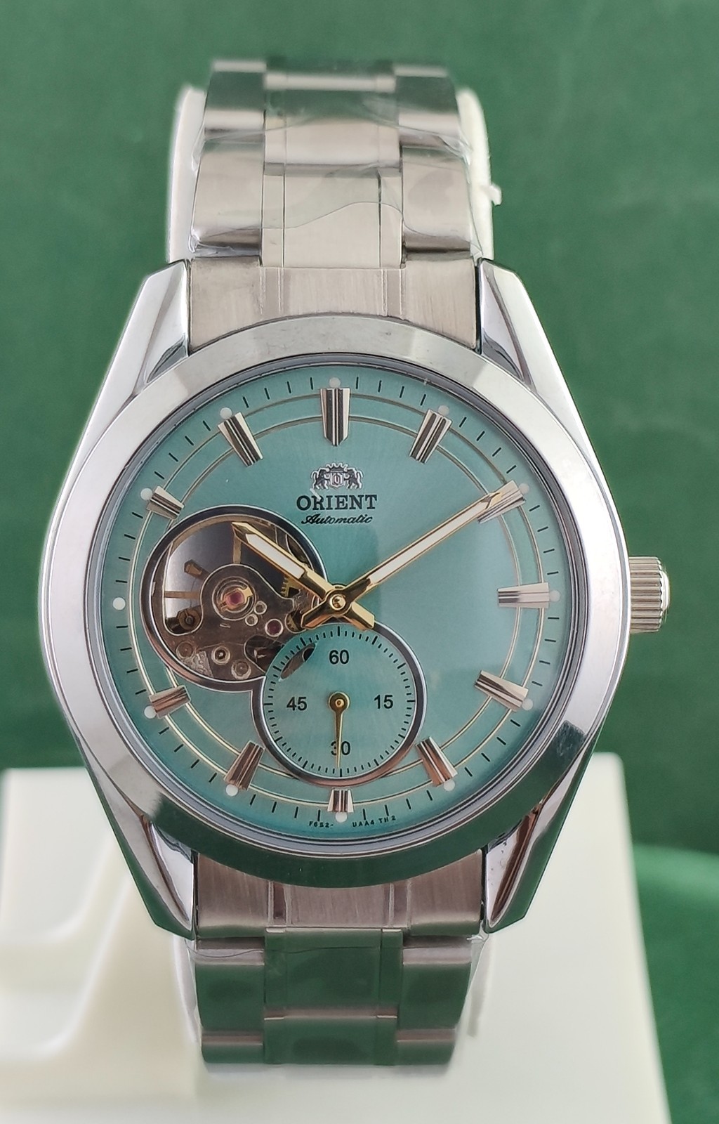 Orient Automatic Sky Blue Dial Men Wristwatch | Pre-owned Working Condition