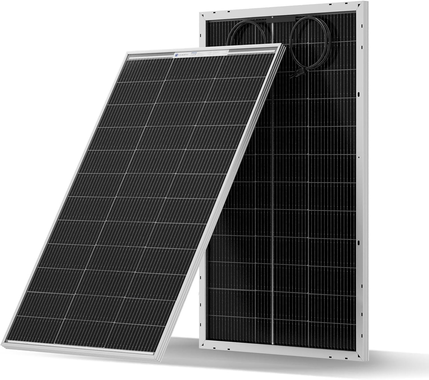 ECO-WORTHY 100 Watt Solar Panel 18 Volt Monocrystalline Solar Panel High Efficie