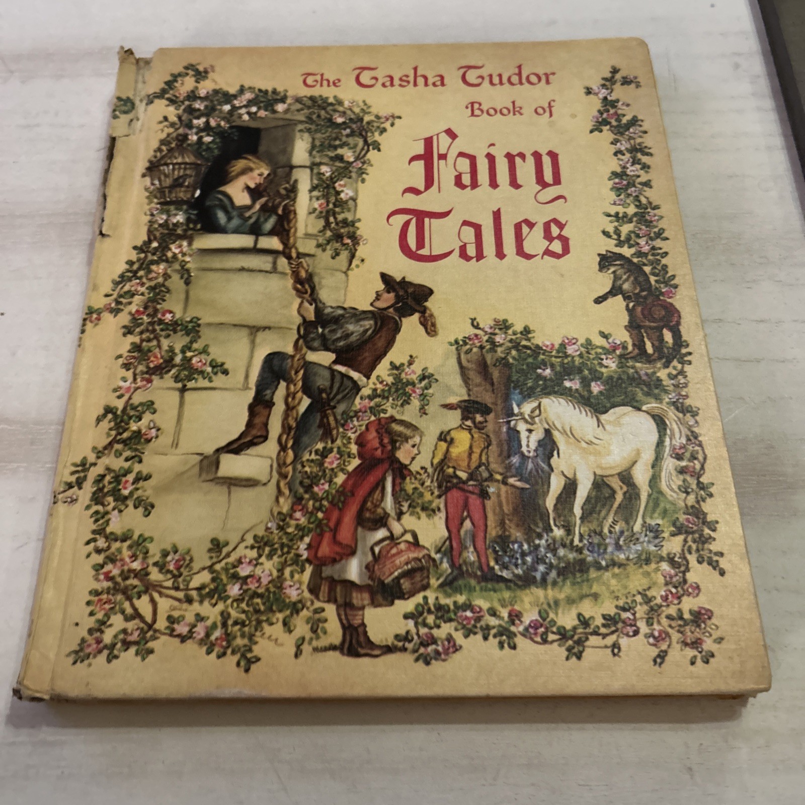 The Tasha Tudor Book of Fairy Tales Illustrated Hardcover 1961 Vintage The Tasha Tudor Book of Fairy Tales Illustrated Hardcover 1961 Vintage