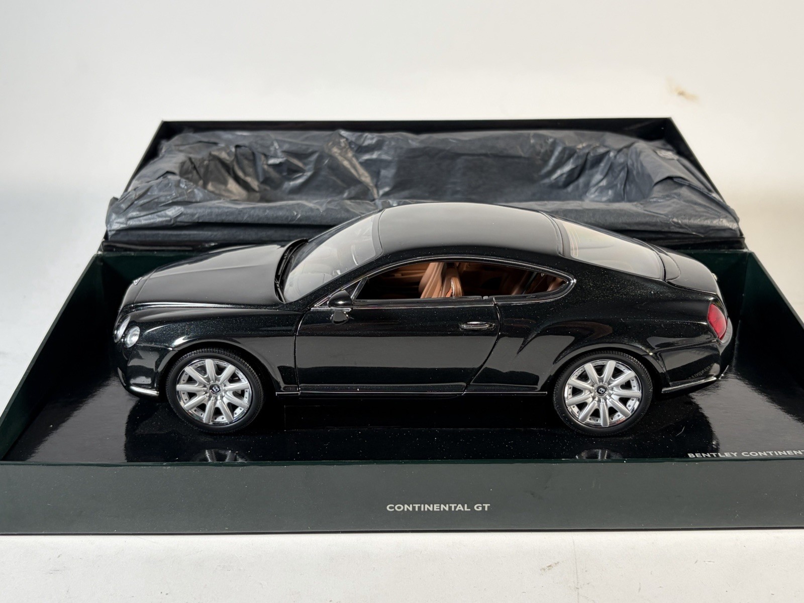 Minichamps Bentley Continental GT 1/18 Scale - Midnight Emerald - Rare