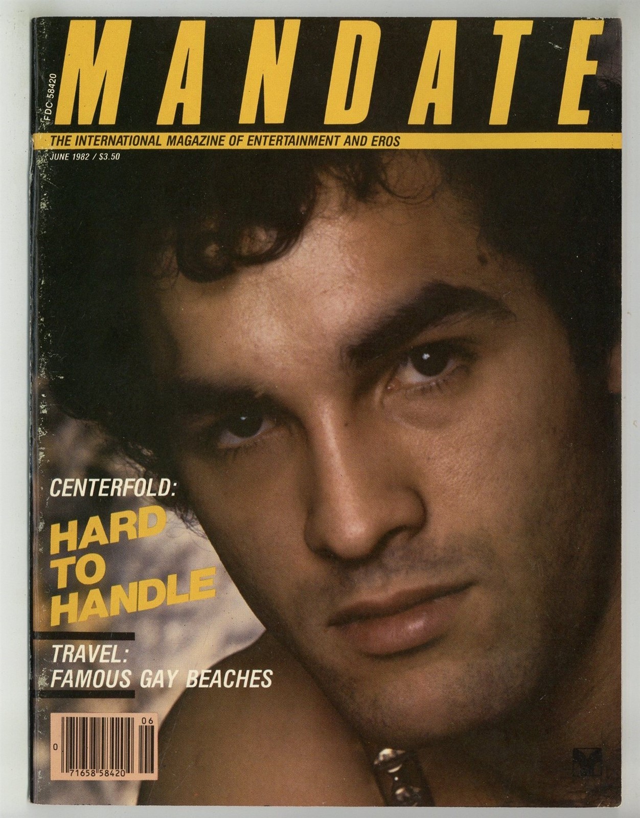  Mandate 1982 Len Taveres, Phil Flasche, Zak Drummer 82pg Gay Pinup Magazine 