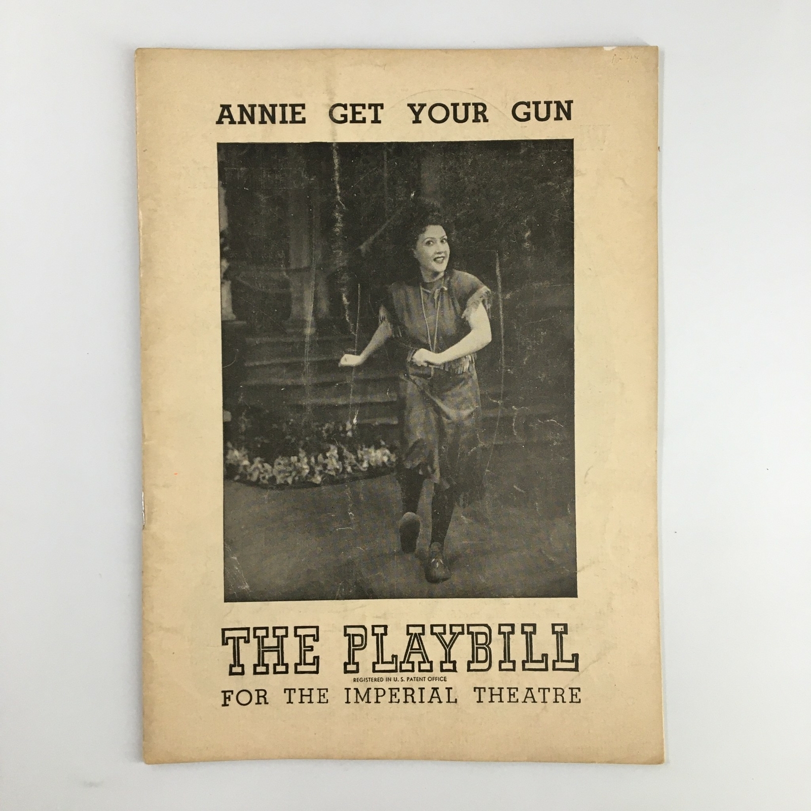 1948 Playbill The Imperial Theatre Ethel Merman in Annie Get Your Gun 1948 Playbill The Imperial Theatre Ethel Merman in Annie Get Your Gun