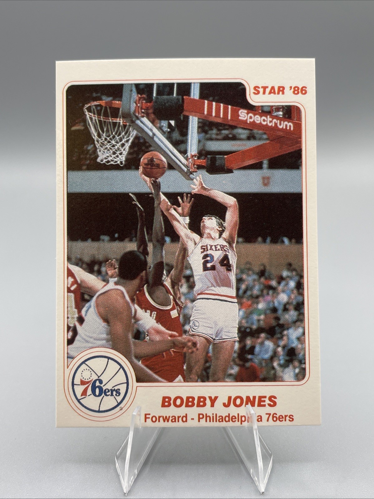 1985-86 Star Bobby Jones #5 Philadelphia 76ers 1985-86 Star Bobby Jones #5 Philadelphia 76ers