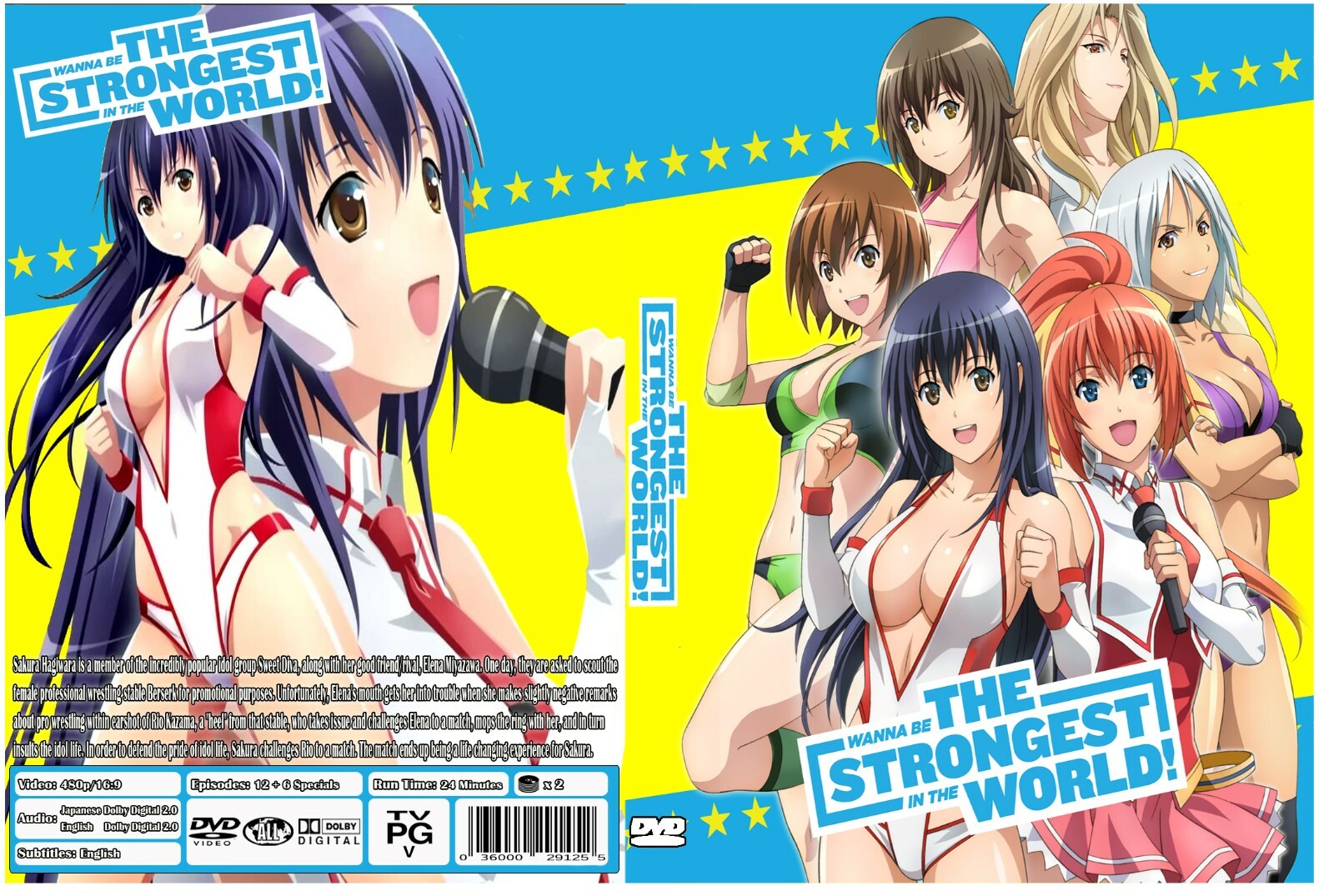 Wanna Be The Strongest in the World U'n'c'u't + 6 Ovas Dual Audio Eng/Jpn