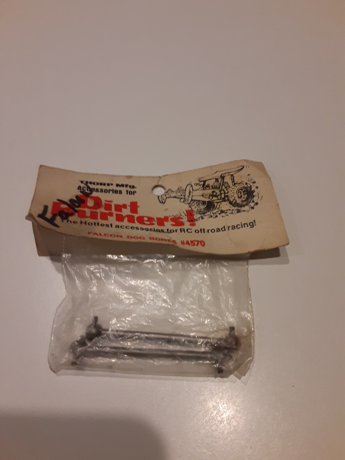 Dirt Burners #4570 Dog Bones Tamiya Falcon Vintage Rc Buggy Dirt Burners #4570 Dog Bones Tamiya Falcon Vintage Rc Buggy