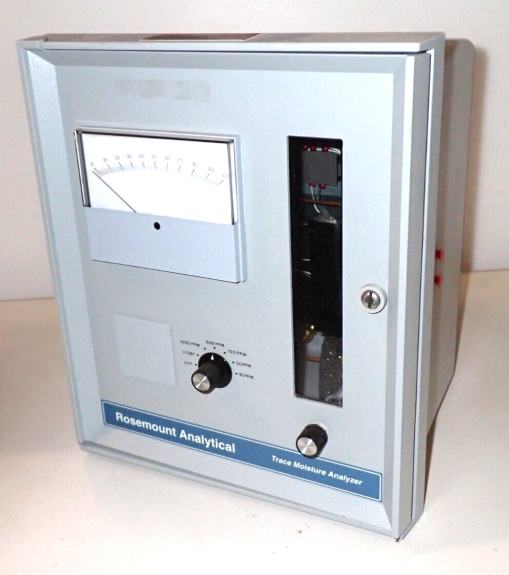 ROSEMOUNT 340 ANALYTICAL TRACE MOISTURE ANALYZER NEW ROSEMOUNT 340 ANALYTICAL TRACE MOISTURE ANALYZER NEW