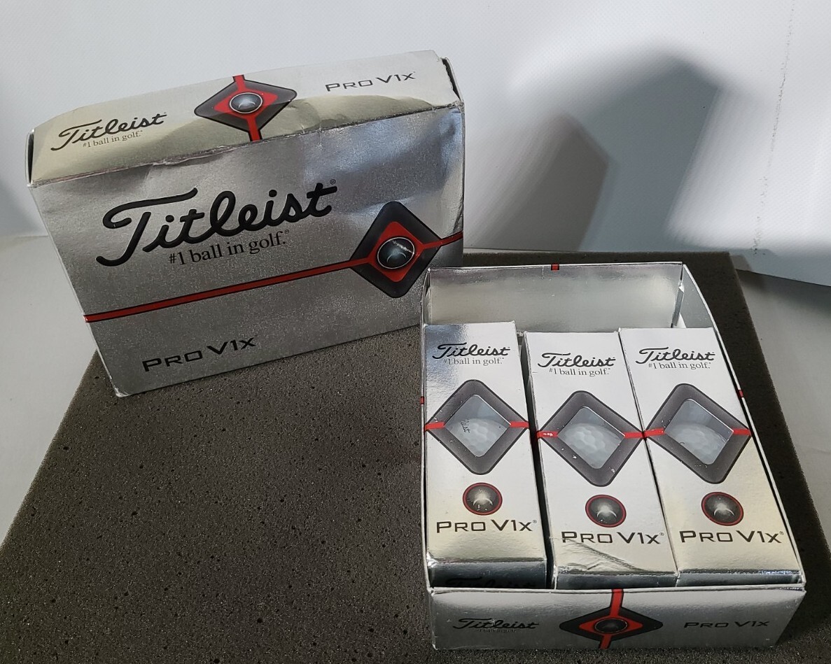 Set Of 9- Fitleist Pro V1X Golf Balls(bb) Set Of 9- Fitleist Pro V1X Golf Balls(bb)