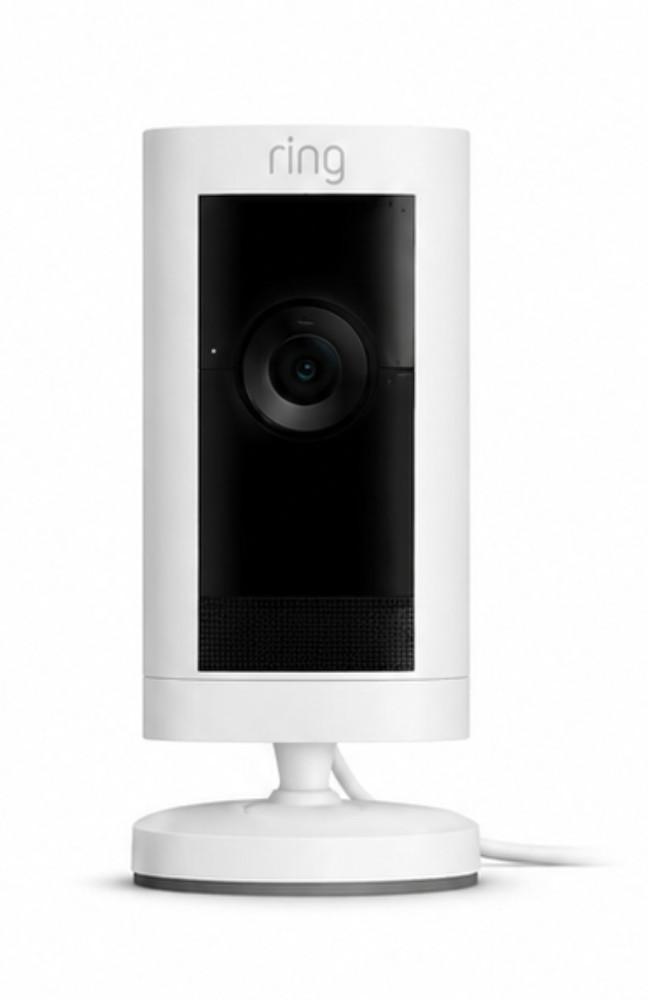 Ring - Stick Up Cam PRO Plug In Indoor/Outdoor Security Camera with 3D Motion Ring - Stick Up Cam PRO Plug In Indoor/Outdoor Security Camera with 3D Motion