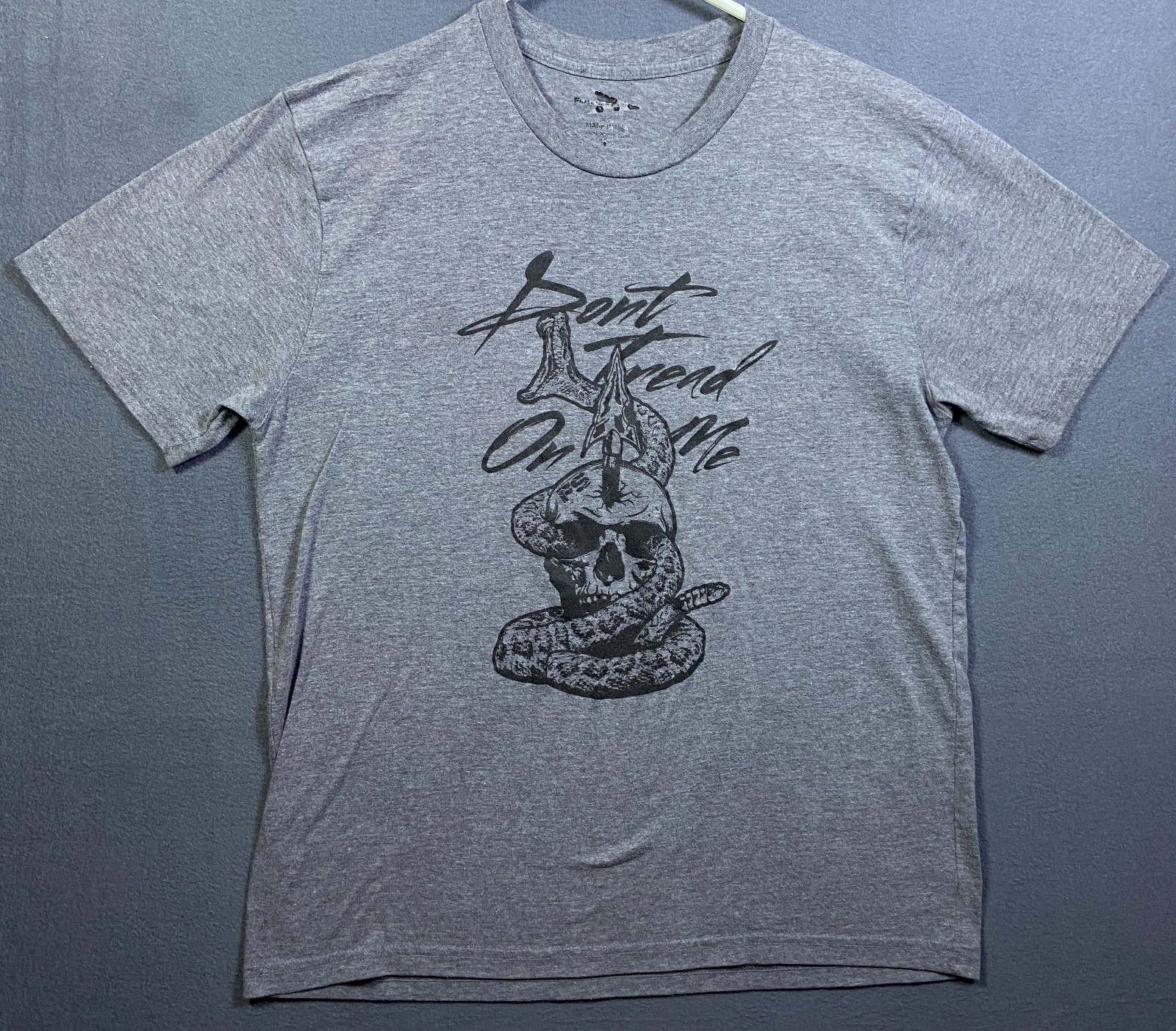 FirstSpear First Spear Field Shirt Large Grey Don't Tread On Me 50/50 Made USA FirstSpear First Spear Field Shirt Large Grey Don't Tread On Me 50/50 Made USA