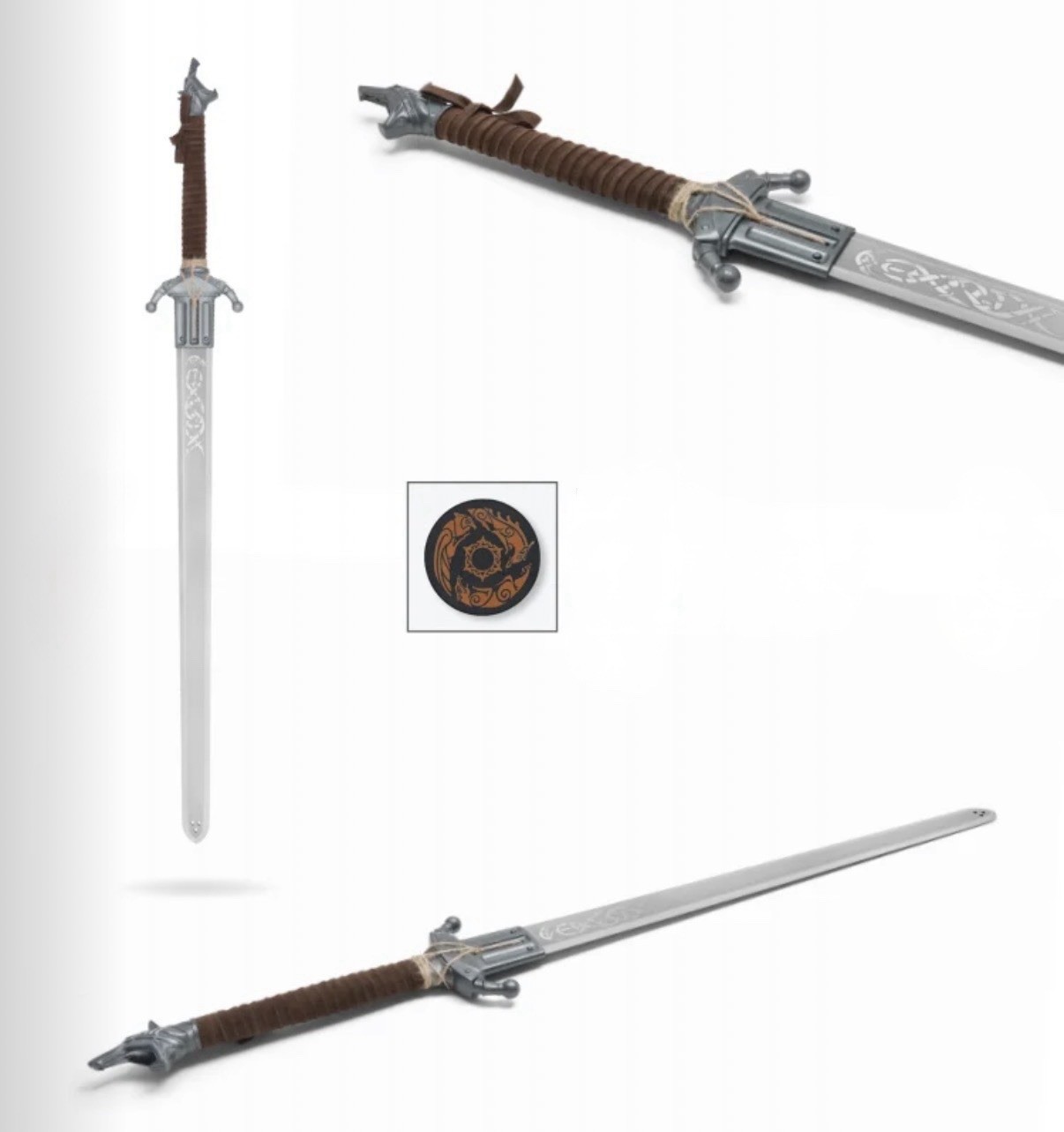 Crimson Desert Grey Wolf\'s Sword full Metal 43” Crimson Desert Grey Wolf\'s Sword full Metal 43”