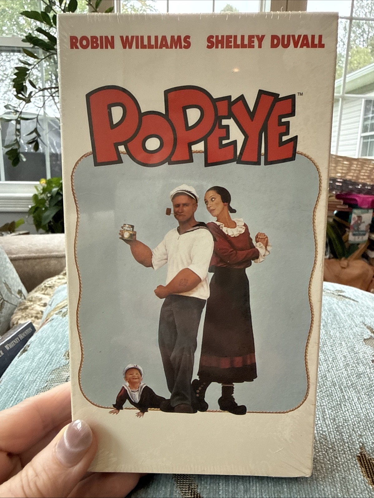 Popeye VHS 1996 Robin Williams Shelly Duval Movie Film Tape BRAND NEW SEALED Popeye VHS 1996 Robin Williams Shelly Duval Movie Film Tape BRAND NEW SEALED