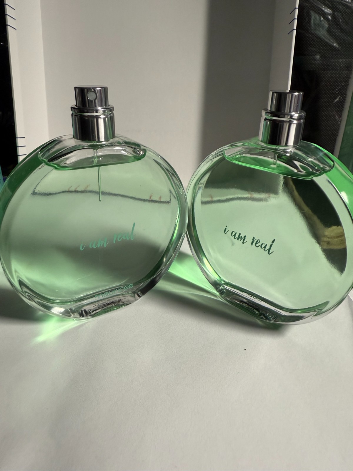 LOT OF 2  - MAURICES I AM REAL  EDP SPRAY 3.4fl. oz. NEW WITHOUT BOX NO CAP