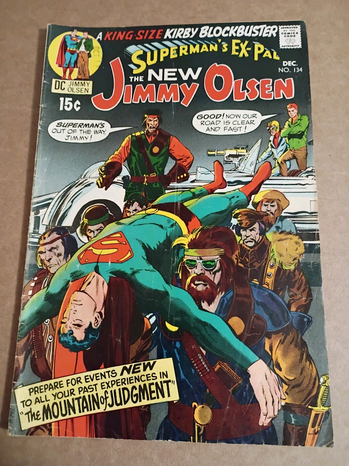 Superman's Pal Jimmy Olsen #134 December 1970 Featuring Darkseid (Key Issue) Superman's Pal Jimmy Olsen #134 December 1970 Featuring Darkseid (Key Issue)