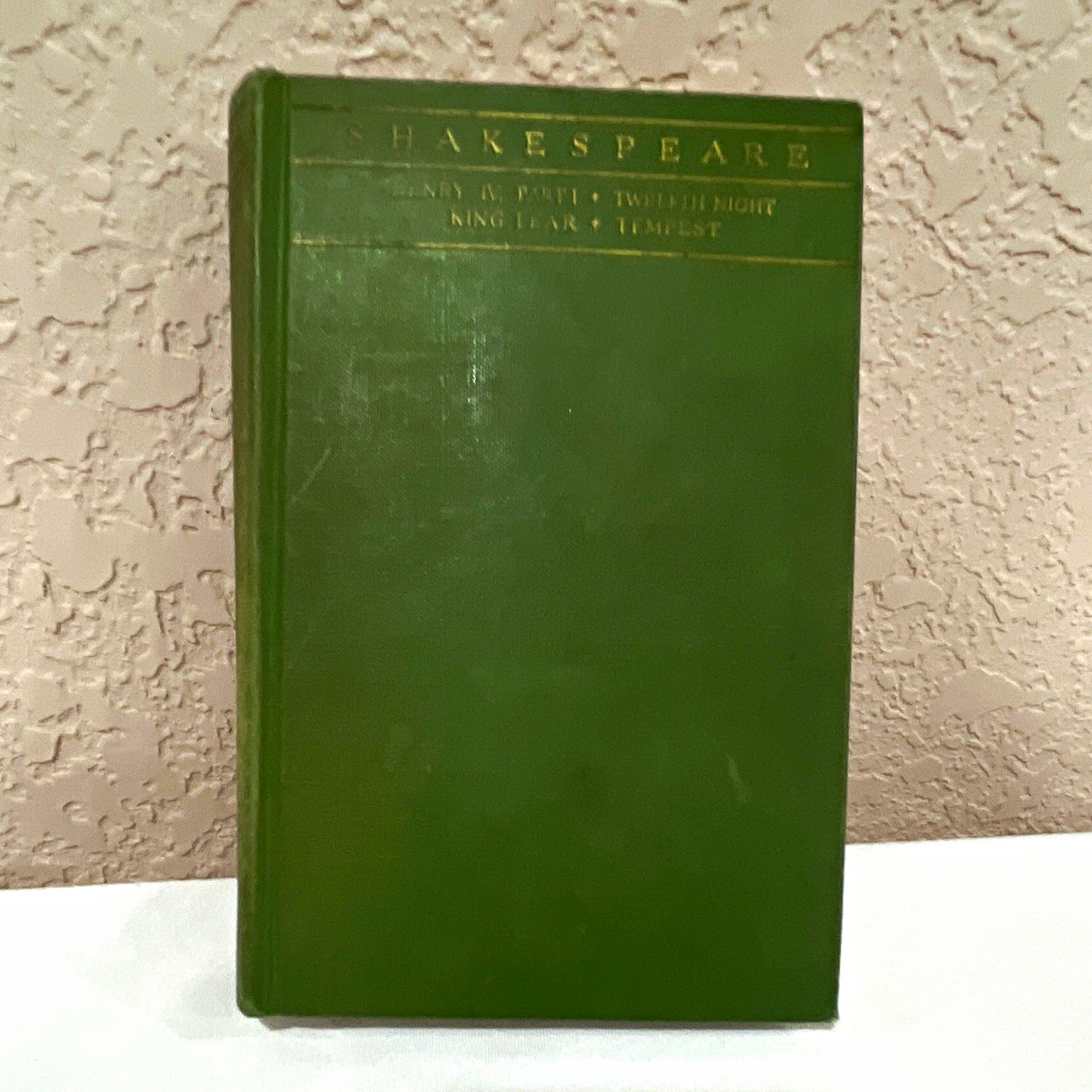 Shakespeare: Henry IV Pt 1, Twelfth Night, King Lear, Tempest Parrott/Telfair HC Shakespeare: Henry IV Pt 1, Twelfth Night, King Lear, Tempest Parrott/Telfair HC