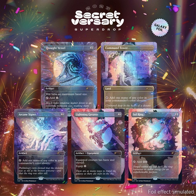 Magic the Gathering (MTG) Secret Lair: Through the Wormhole Sealed (Galaxy Foil) Magic the Gathering (MTG) Secret Lair: Through the Wormhole Sealed (Galaxy Foil)