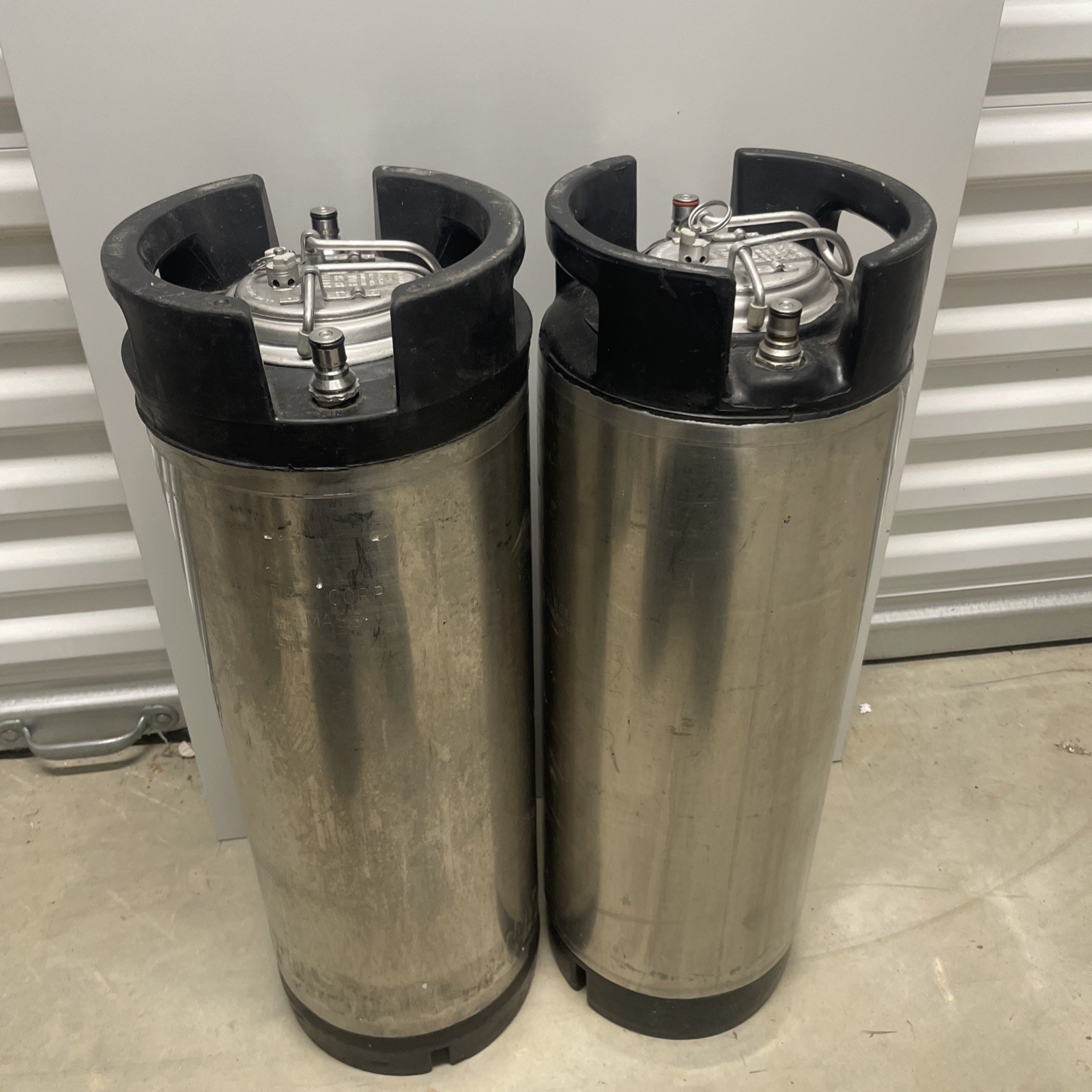 2 Used Ball Lock Keg soda Corny Keg 5 gallon home brew 2 Used Ball Lock Keg soda Corny Keg 5 gallon home brew