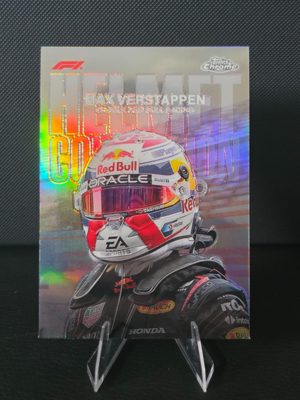 2024 Topps Chrome F1 Complete your Helmet Insert Collection