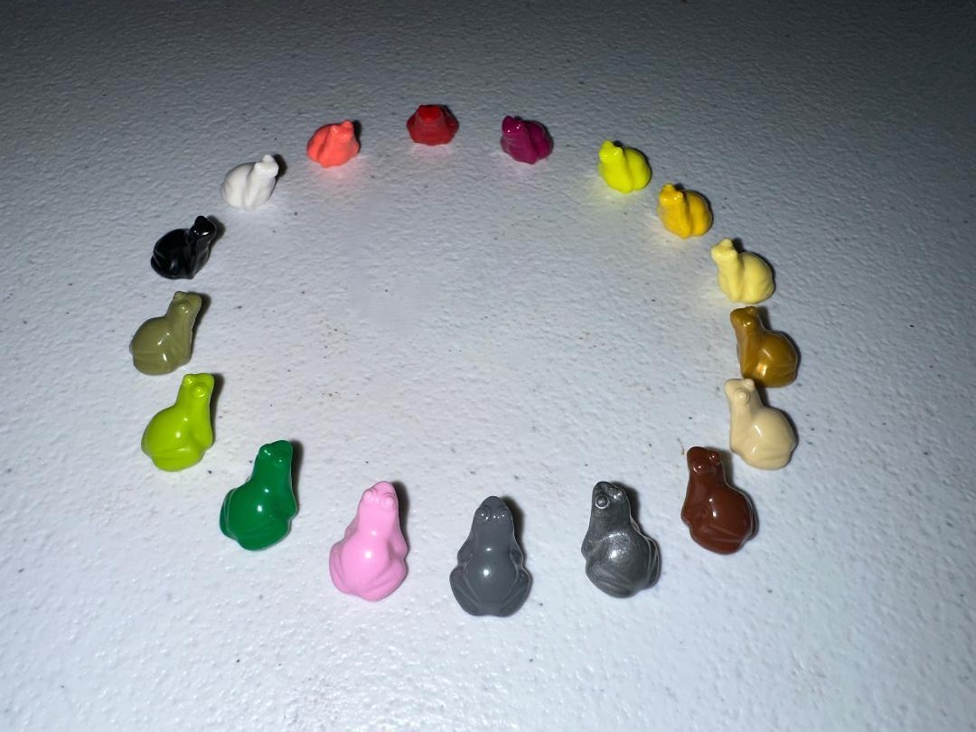 Lego 20 Frog Complete Collection Every Color Even Rare Red Authentic Brand New