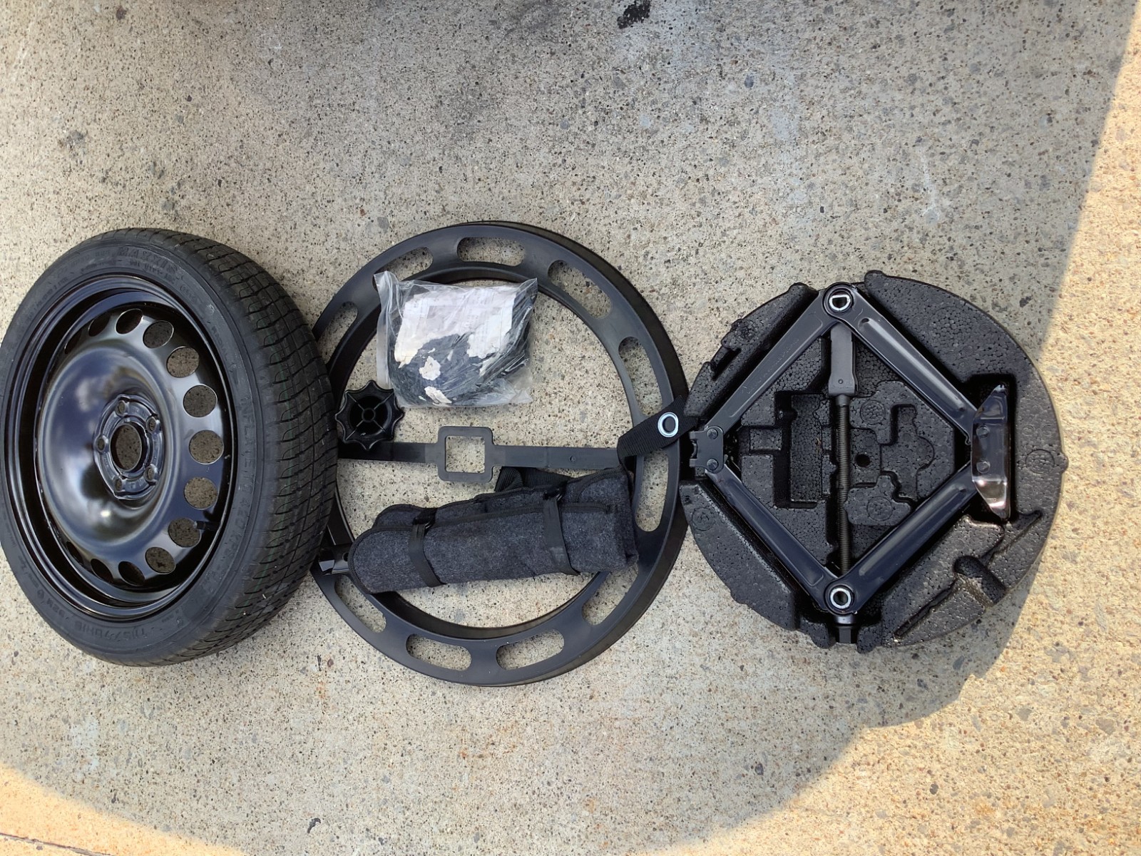 ✅ 2011-2019 Chevrolet Cruze Spare Tire Compact Donut Jack Kit/Set T115/70R16 OEM ✅ 2011-2019 Chevrolet Cruze Spare Tire Compact Donut Jack Kit/Set T115/70R16 OEM