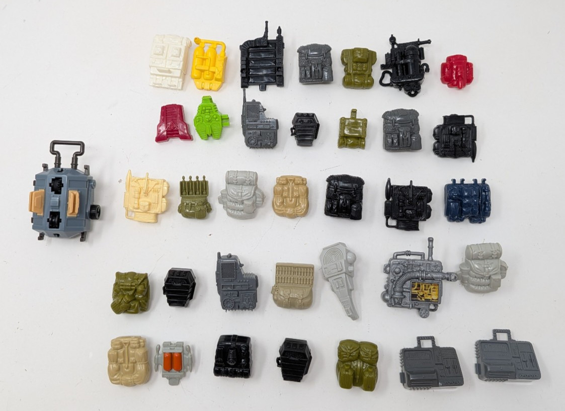 Vintage GI Joe ARAH Cobra Backpack Lot Of 36 G.I. Joe Vintage GI Joe ARAH Cobra Backpack Lot Of 36 G.I. Joe