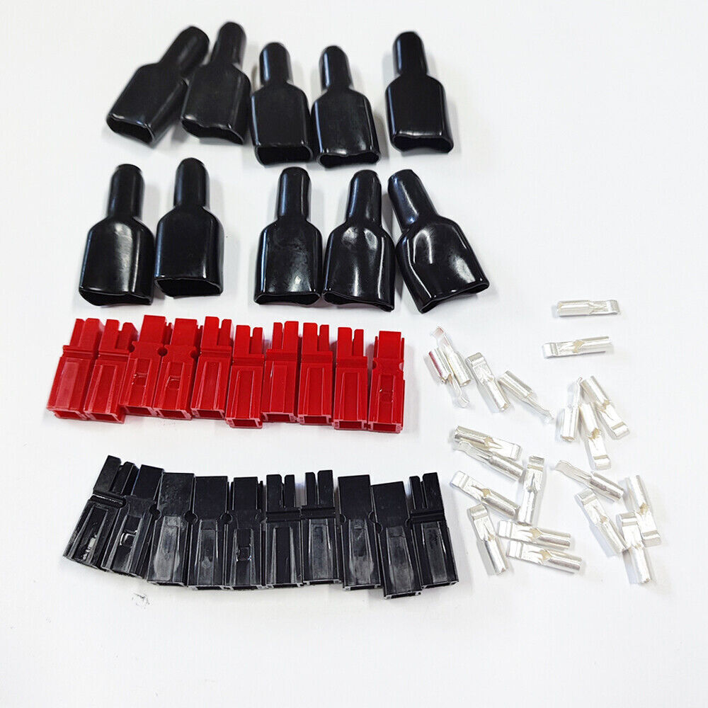 10/20/30/40/50/100 Sets 30Amp 45Amp Connector with Sleeve for Anderson Powerpole