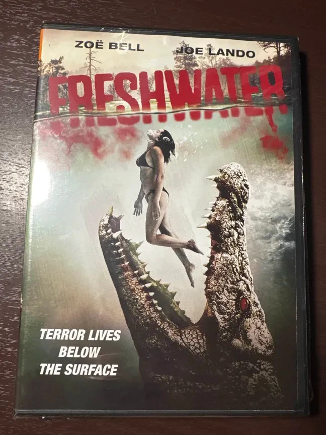 Freshwater TerrorLives Below The Surface NEWSEALED DVD Alligator Horror Zoe Bell