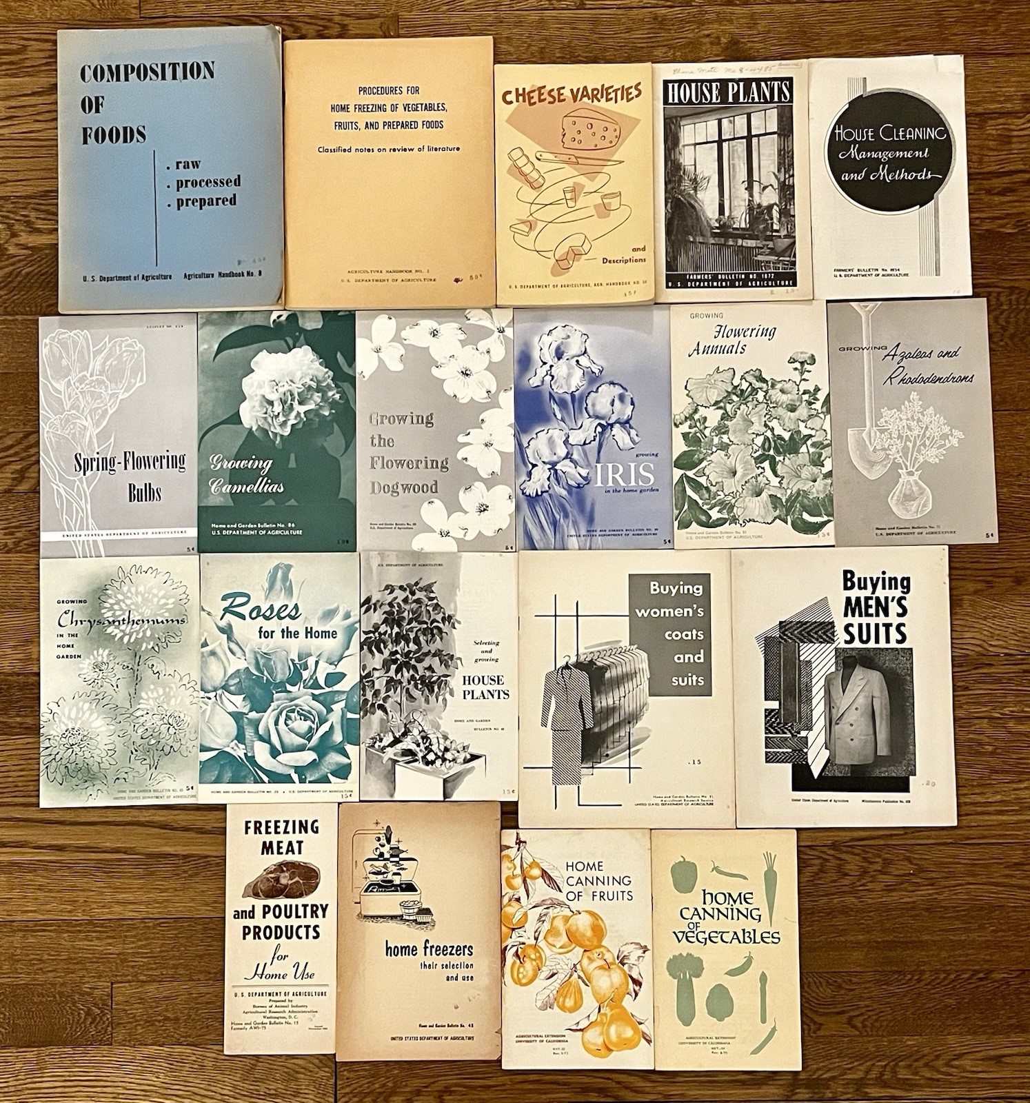 19 Vtg US Dept Agriculture & Farmers Bulletin Home Garden Pamphlets 1940s-70s 19 Vtg US Dept Agriculture & Farmers Bulletin Home Garden Pamphlets 1940s-70s