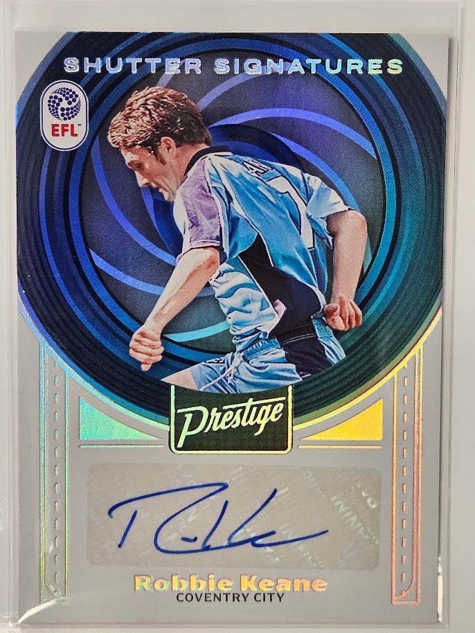 2025-26 Panini Prestige EFL Shutter Signatures ROBBIE KEANE #SS-RK Coventry City 2025-26 Panini Prestige EFL Shutter Signatures ROBBIE KEANE #SS-RK Coventry City