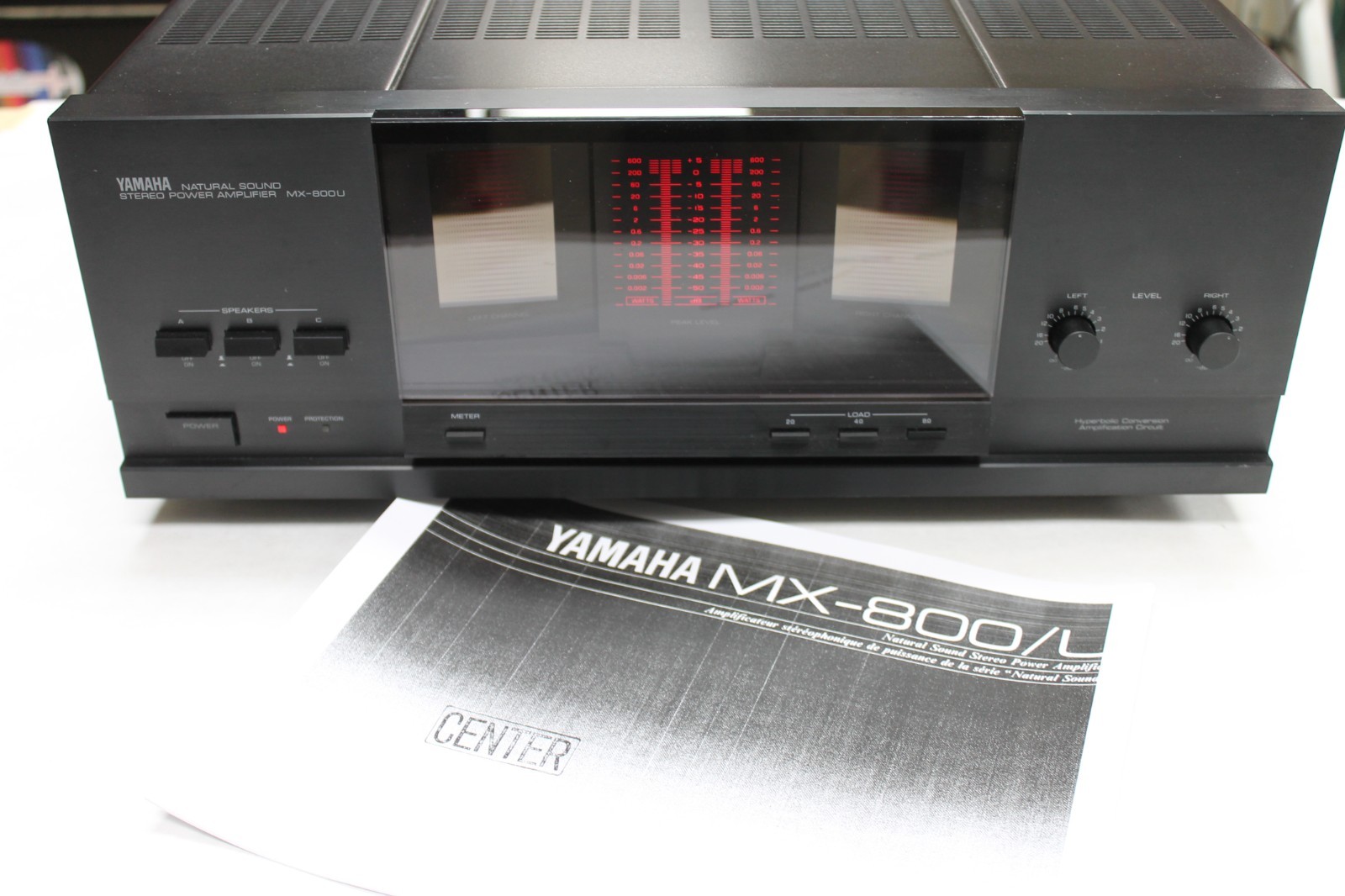 Guaranteed Satisfaction Yamaha MX-800/ U Amplifier - 170 CH @8 OHM Ser #528RT