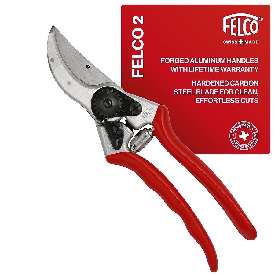 Felco F2 Large Right-Hand Carbon Steel Bypass Hand Pruner 9116305 
