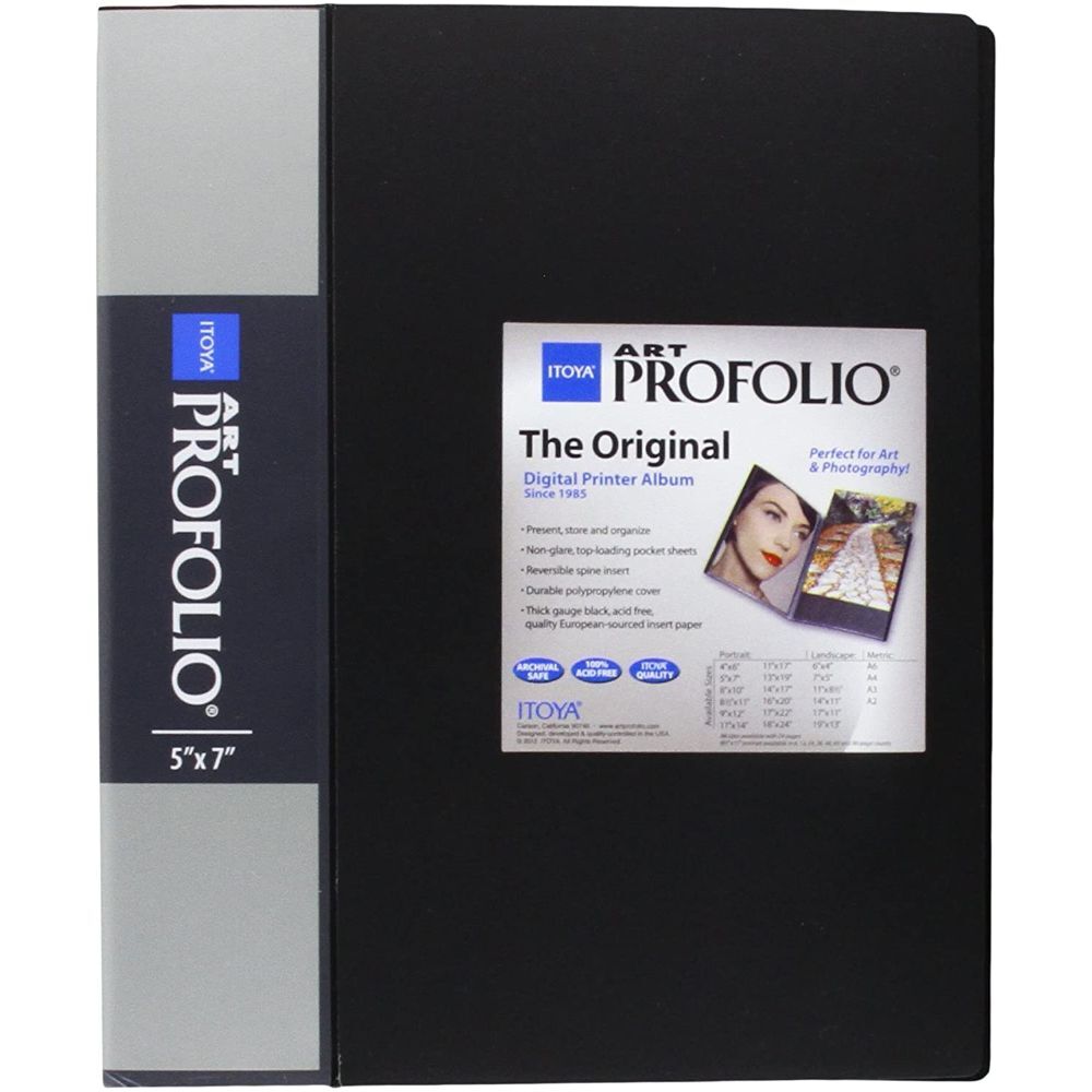 Itoya Art Profolio Original Storage/Display Book (5 x 7\