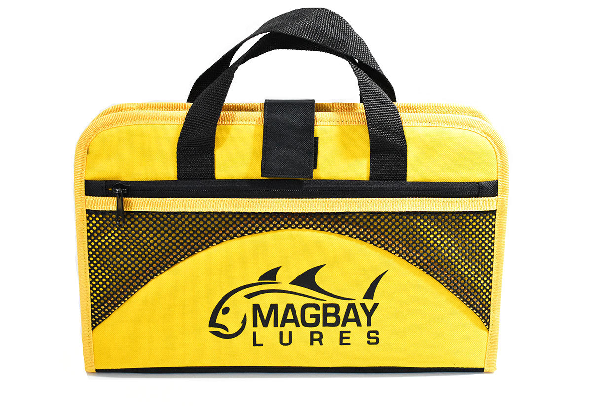 Custom 25 Pocket Protective Jig Bag, Trolling Jig Storage by MagBay Lures Custom 25 Pocket Protective Jig Bag, Trolling Jig Storage by MagBay Lures