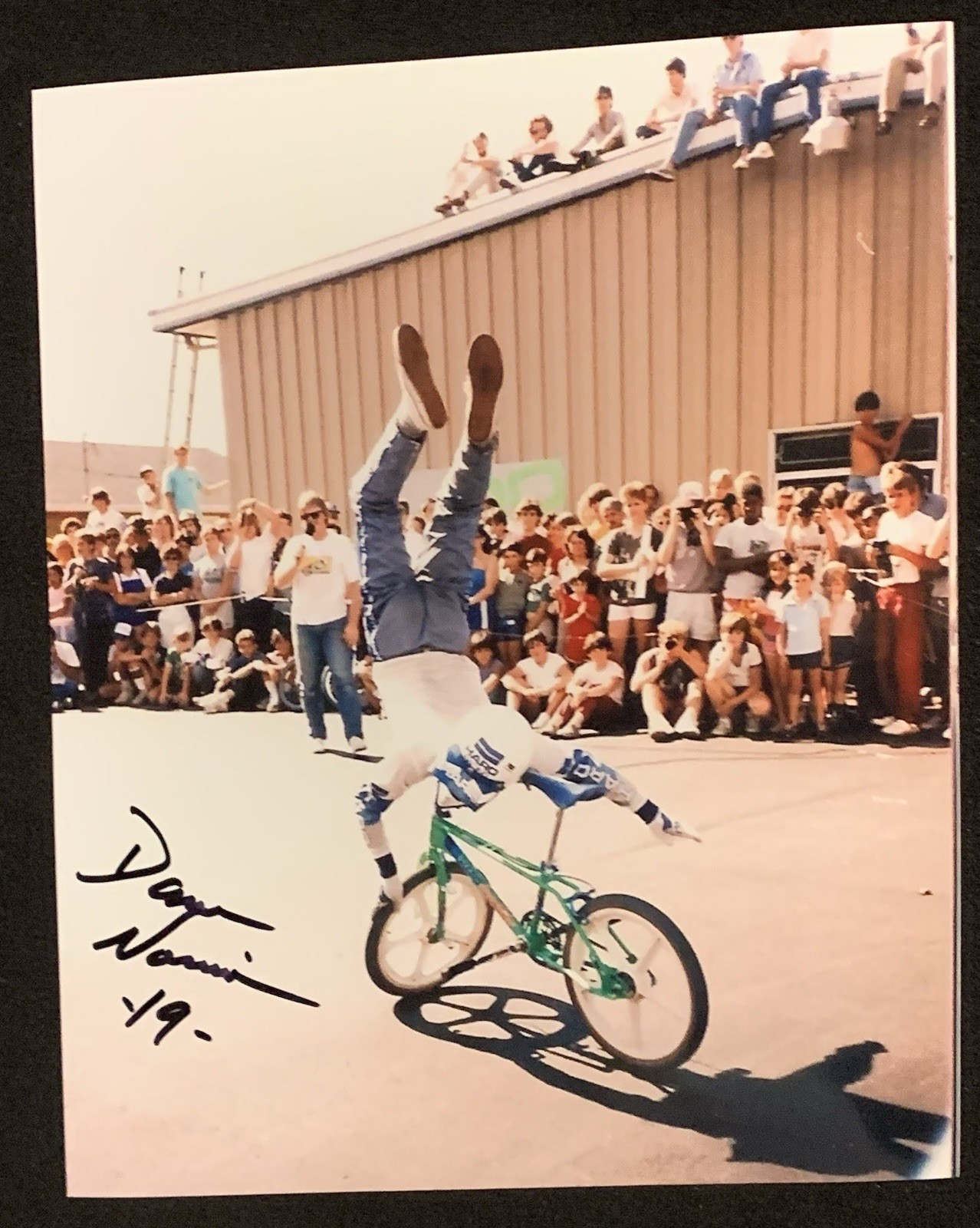 DAVE NOURIE Autographed Glossy 8x10 Photo ~GT Hutch, VDC RL20 ii Haro Master JMC DAVE NOURIE Autographed Glossy 8x10 Photo ~GT Hutch, VDC RL20 ii Haro Master JMC