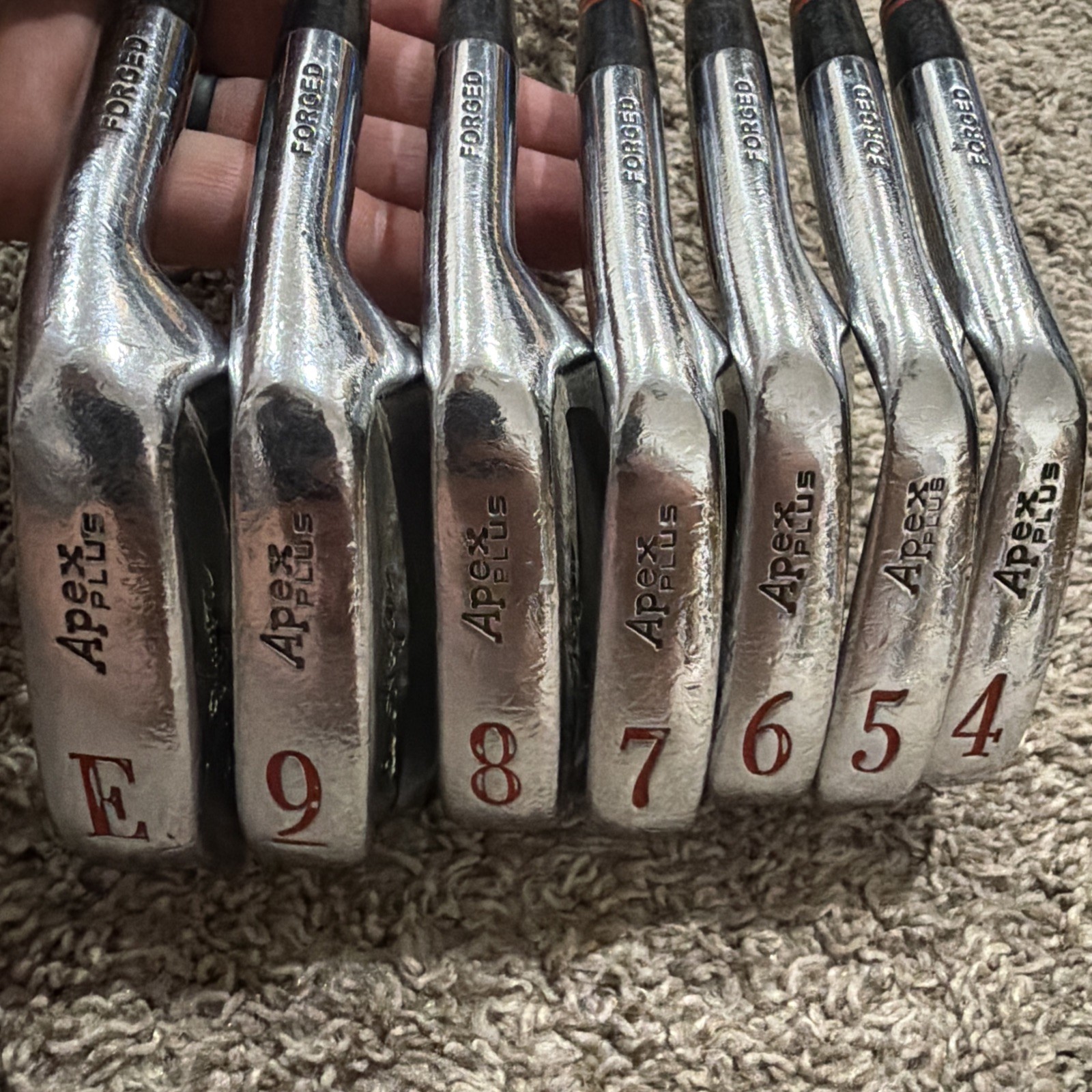 Ben Hogan Apex Plus 4-E Iron Set RH Graphite Apex Edge 3 Shaft