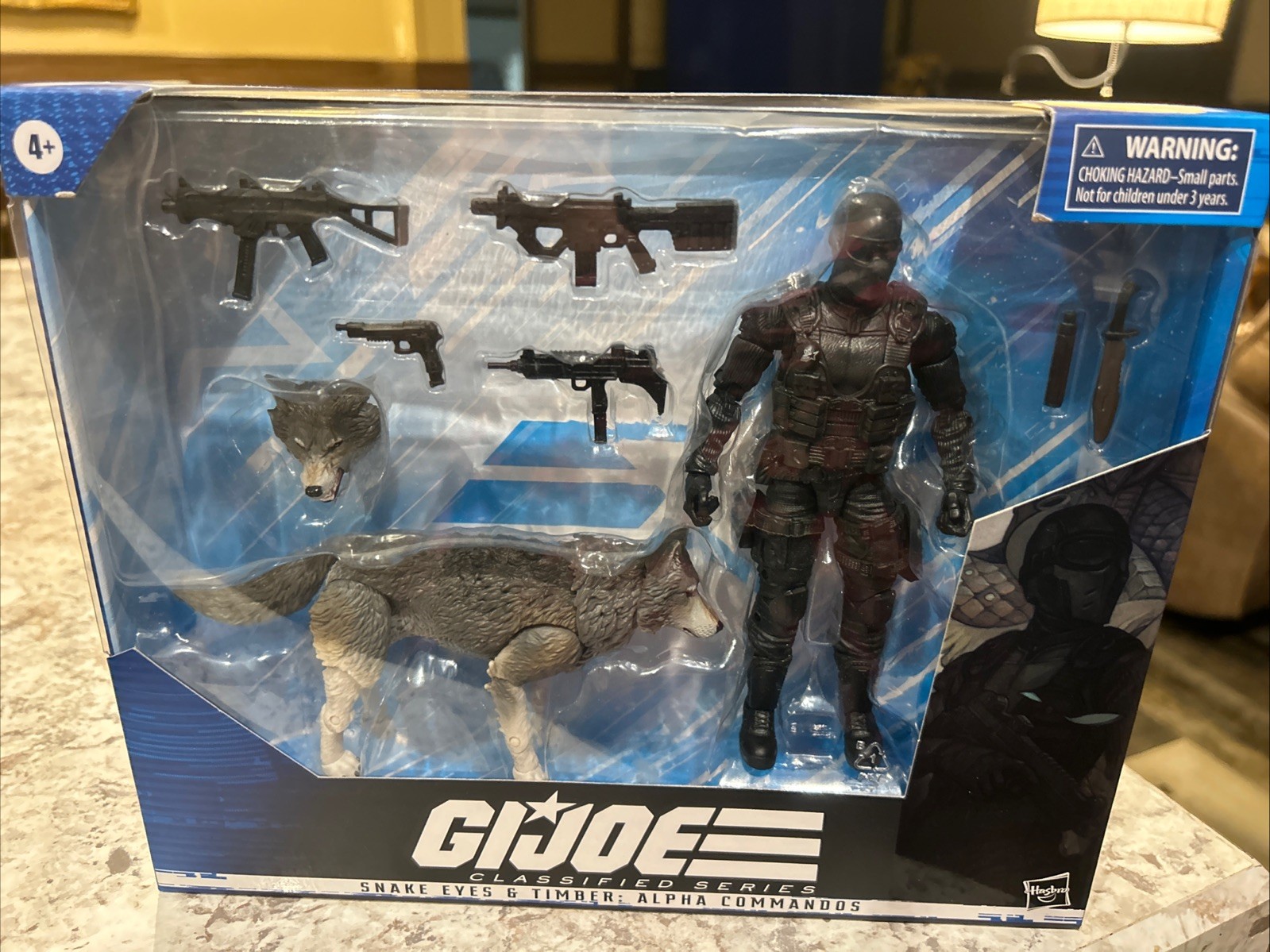 Hasbro G.I. Joe Classified Series Snake Eyes and Timber: Alpha Commandos 6 Hasbro G.I. Joe Classified Series Snake Eyes and Timber: Alpha Commandos 6